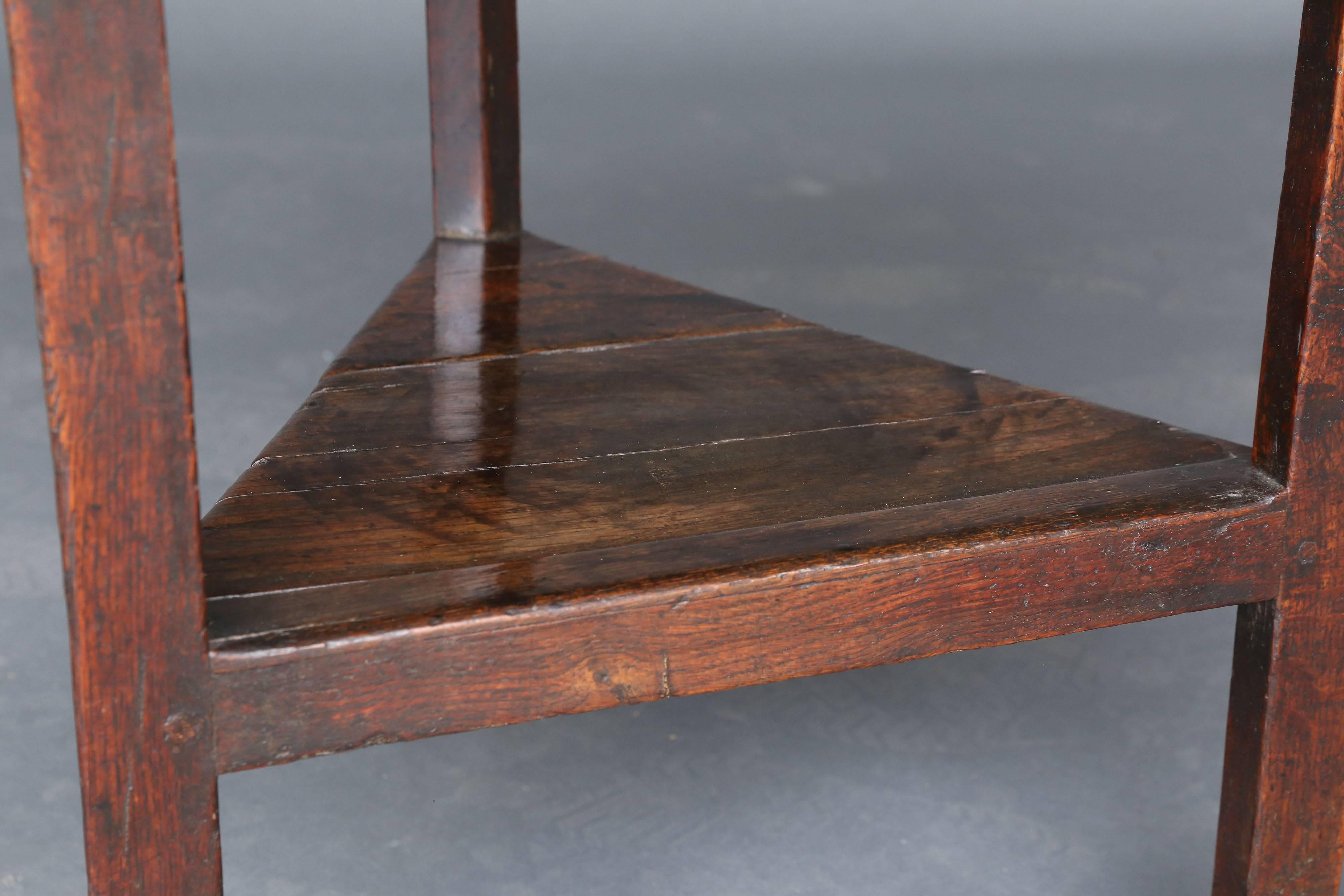 Oak 18th Century Cricket Table