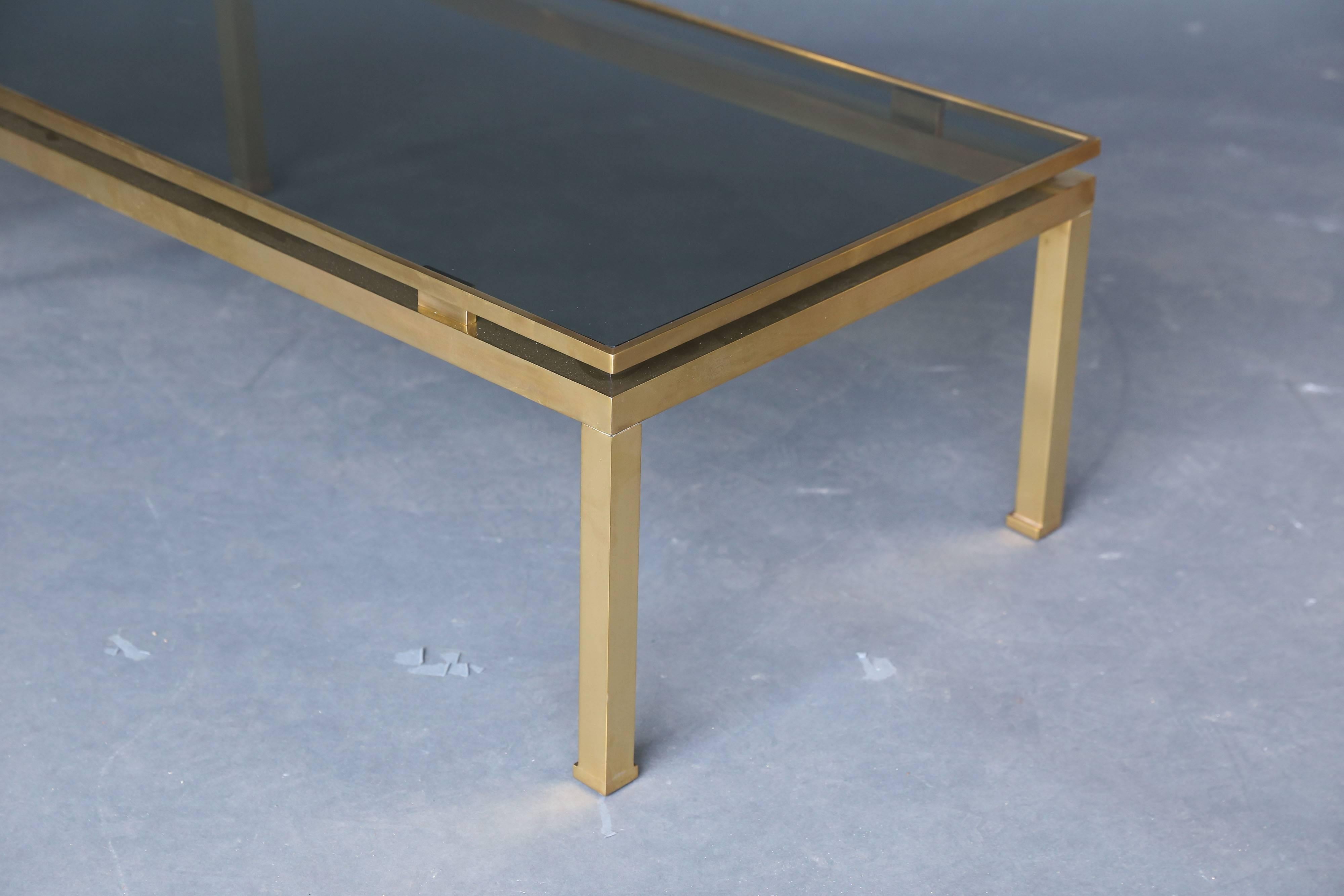 French Mid-Century Coffee Table by Guy Lefevre for Maison Jansen