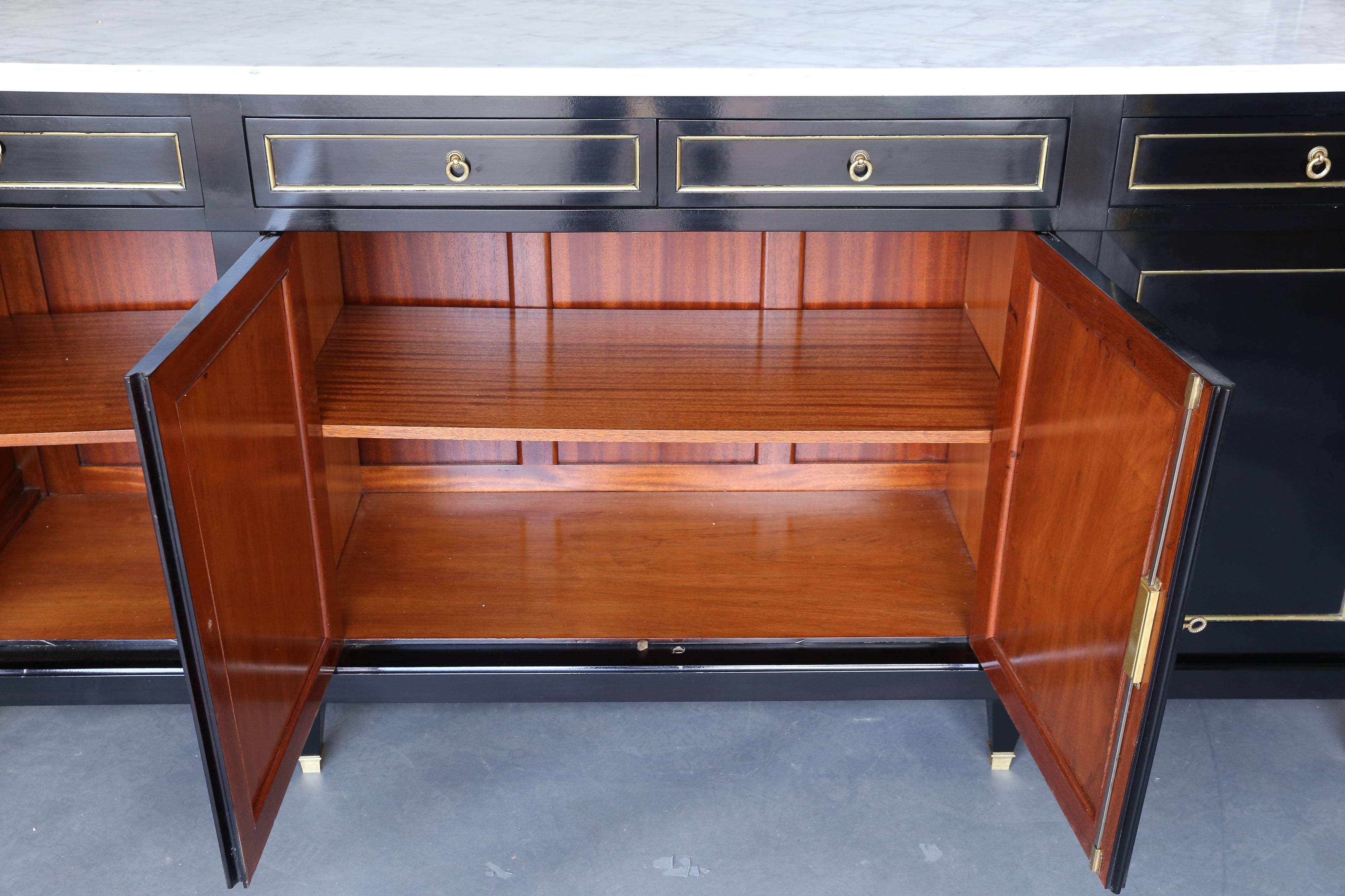 19th Century Ebonized Louis Philippe Style Buffet