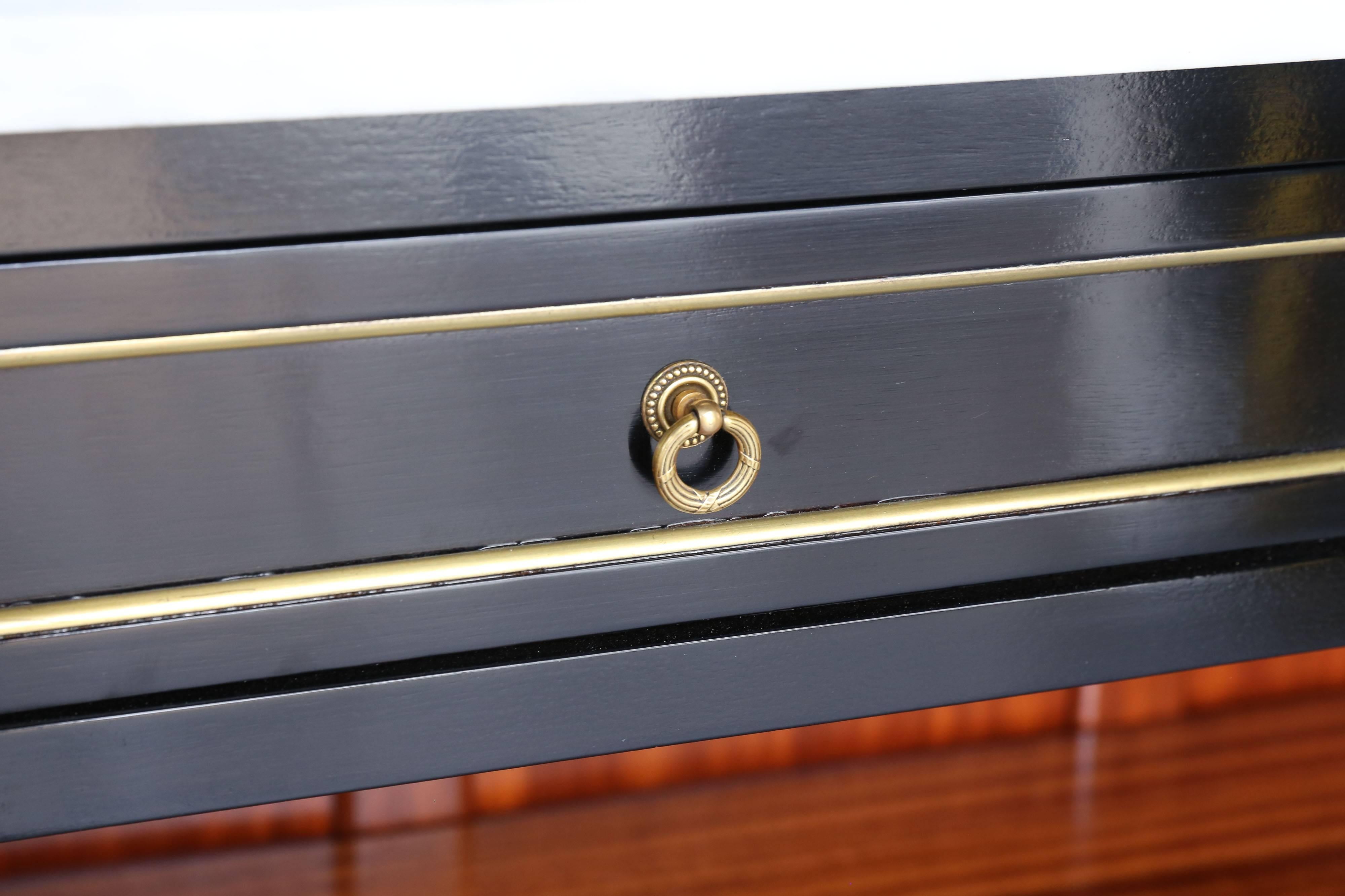 Ebonized Louis Philippe Style Buffet 3