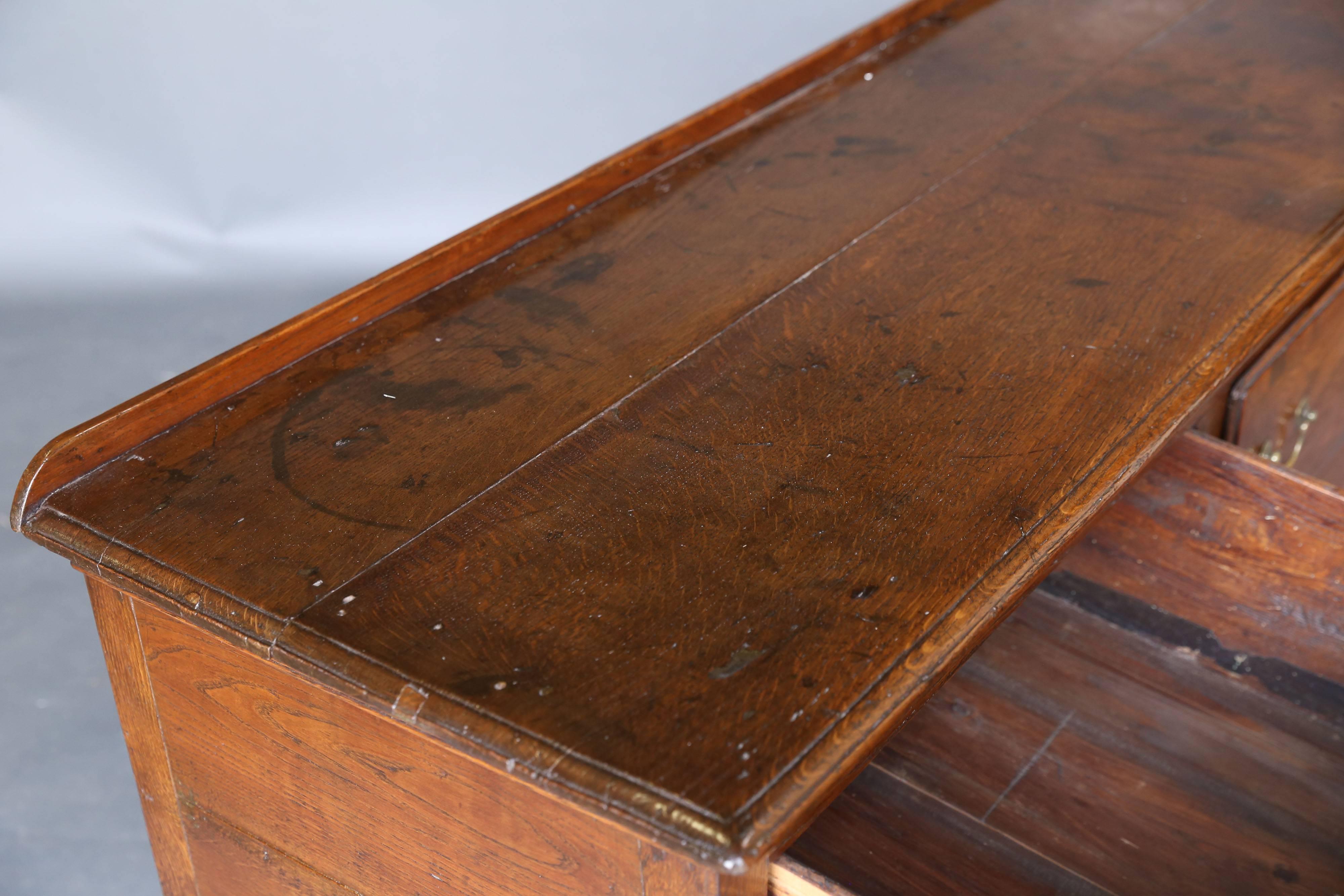 Mahogany 18th Century Welsh Dresser Base or Narrow Sofa Table