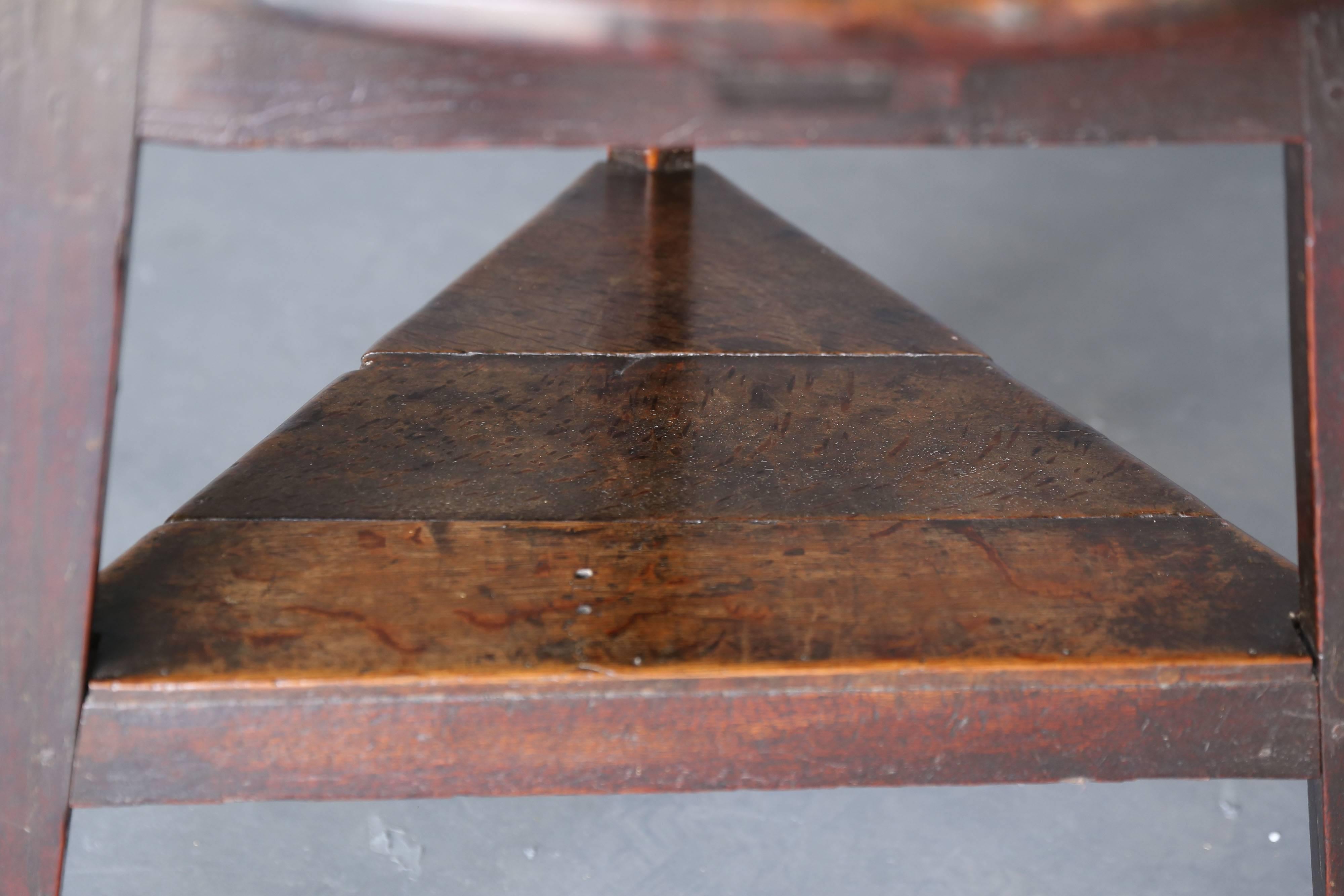 Oak 18th Century Cricket Table