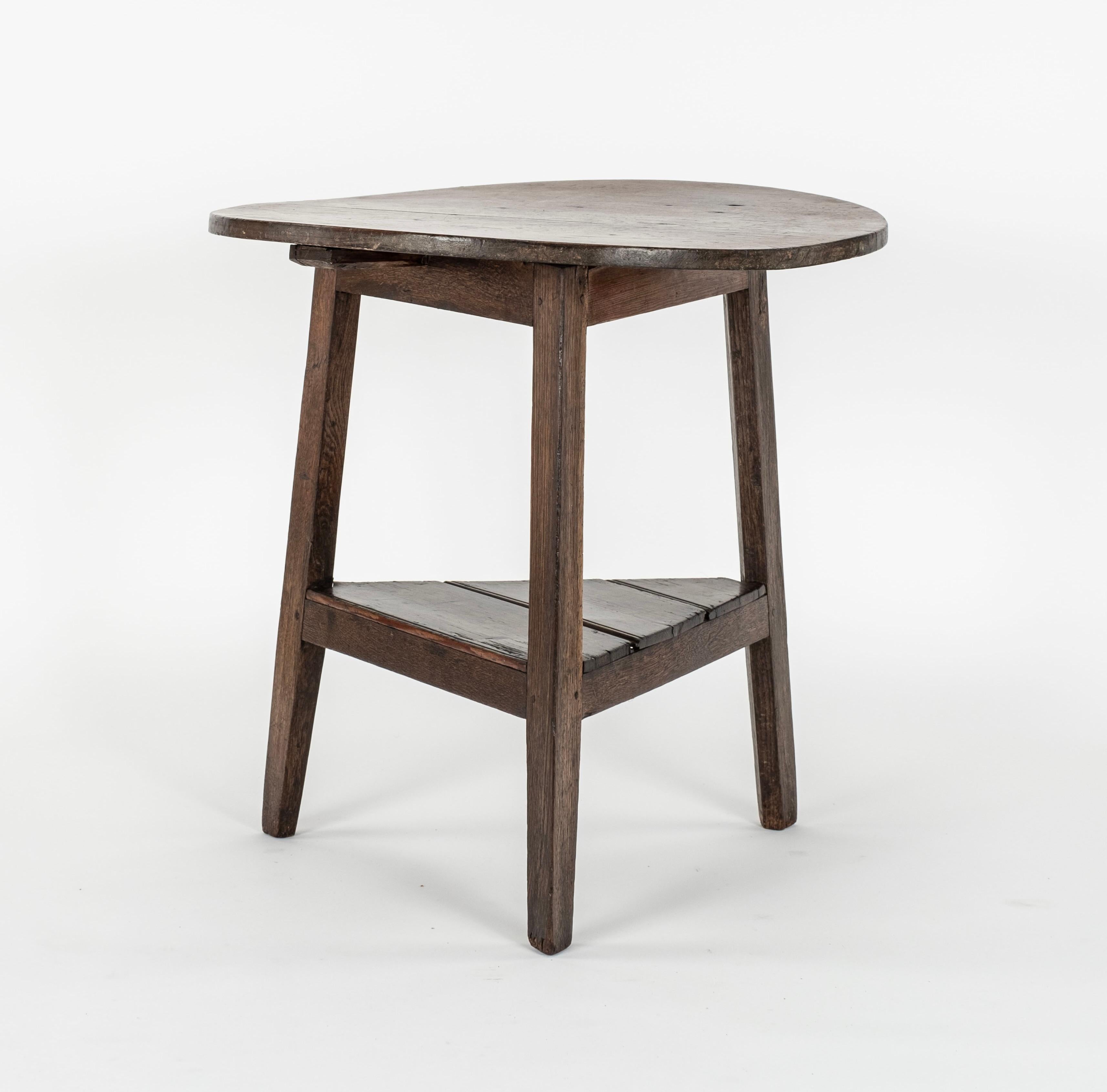 British 19th Century  English Cricket Table For Sale