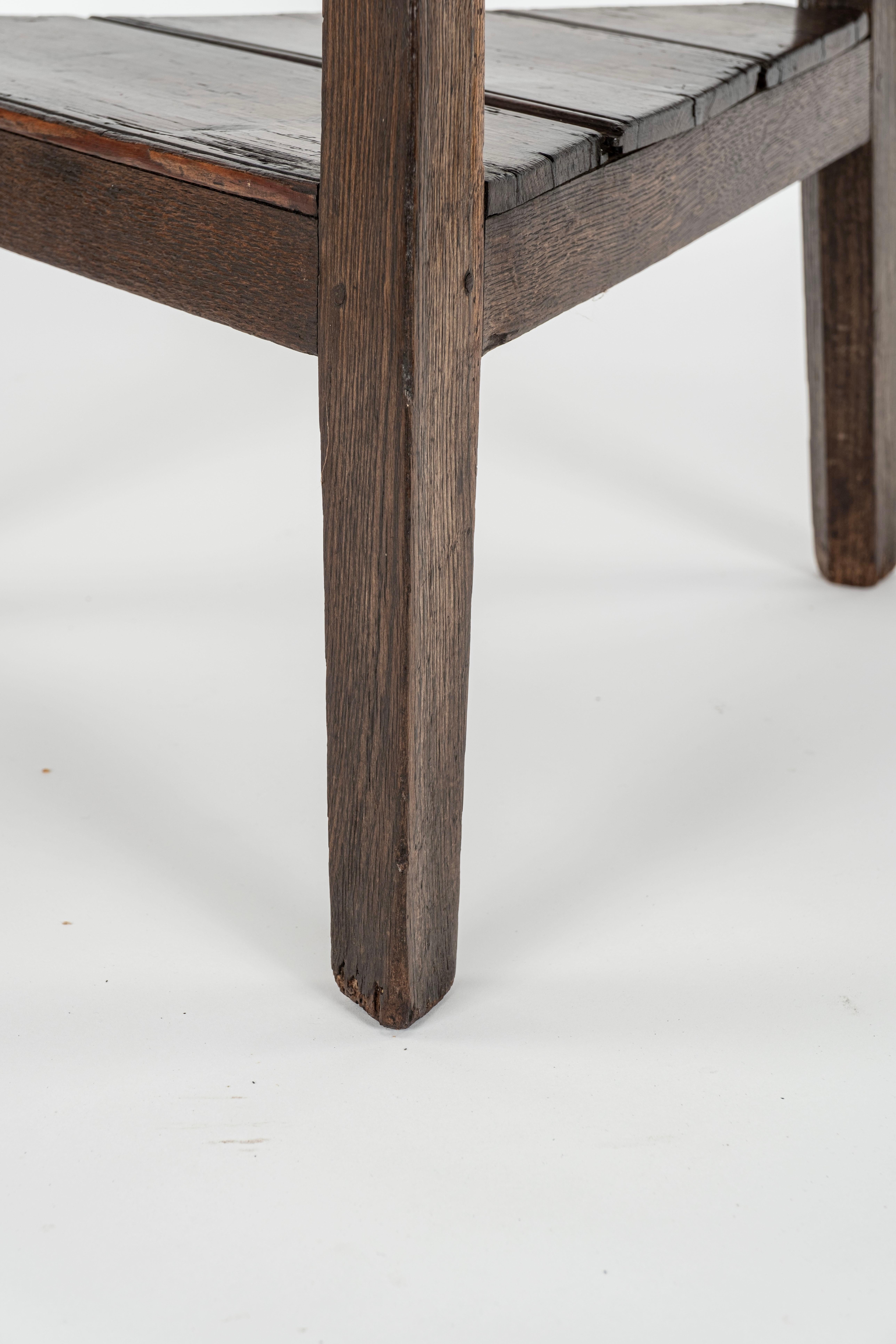 19th Century  English Cricket Table In Fair Condition For Sale In Houston, TX