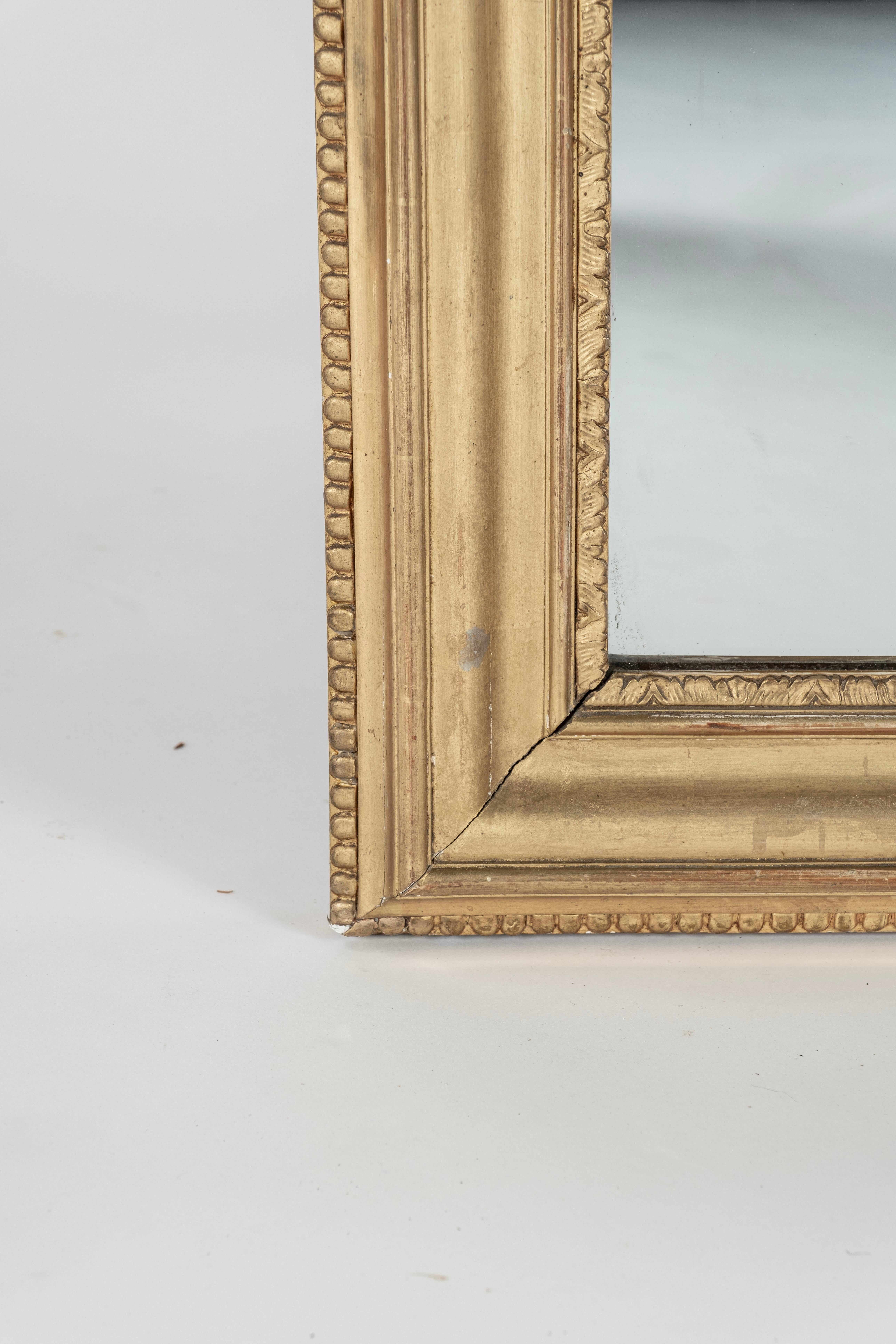 Miroir Louis Philippe du 19ème siècle Bon état - En vente à Houston, TX