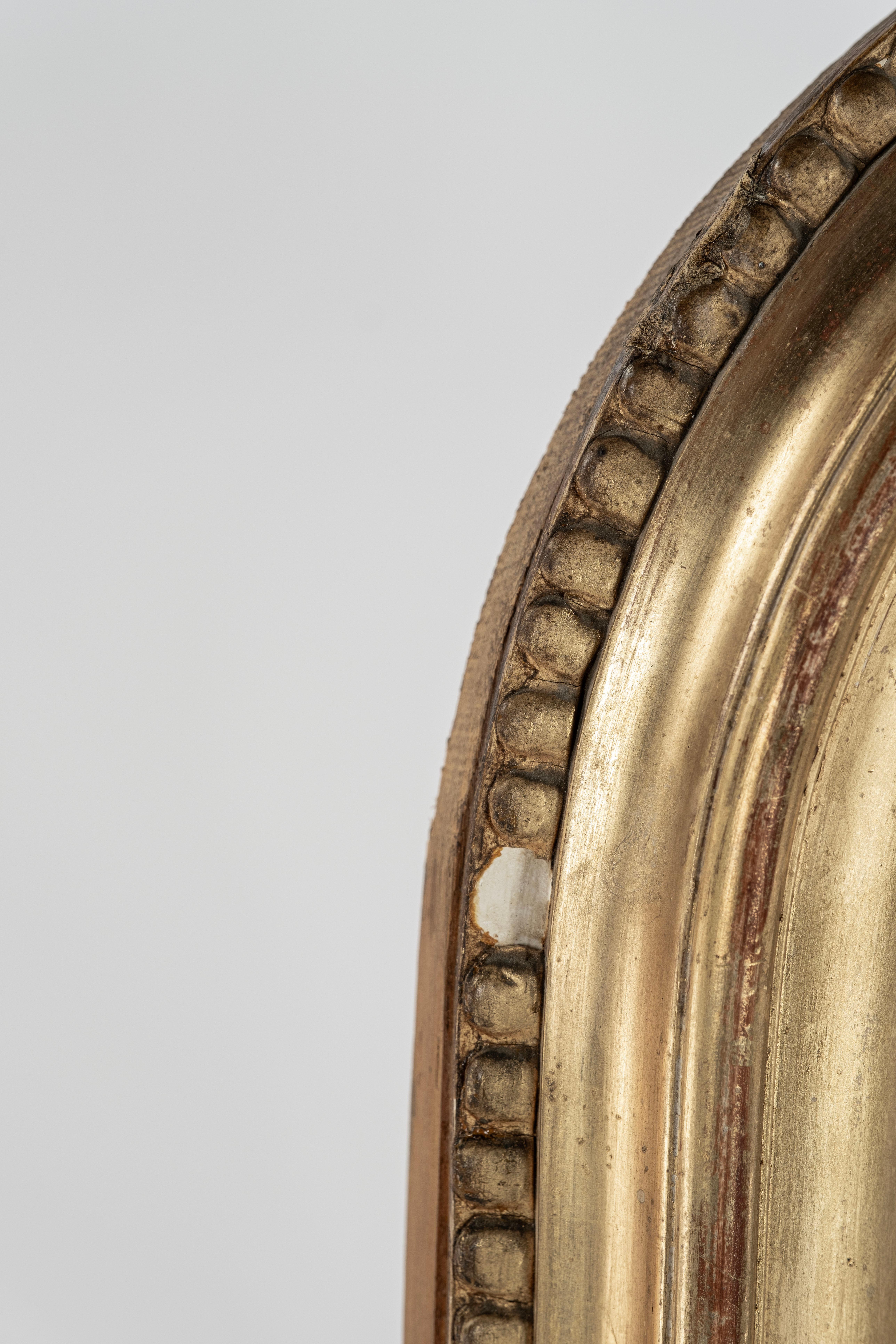 Verre mercuré Miroir Louis Philippe du 19ème siècle en vente