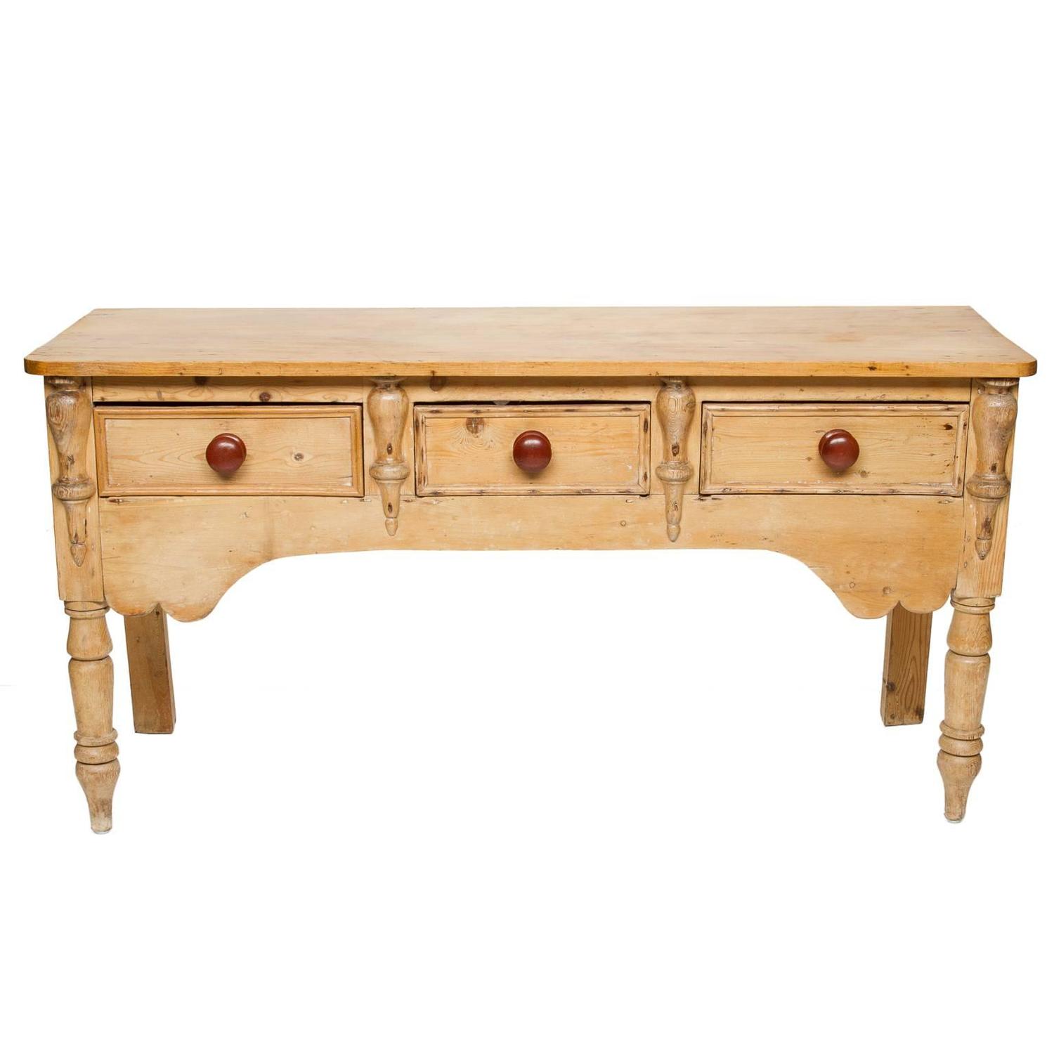 Antique English Pine Dresser At 1stdibs