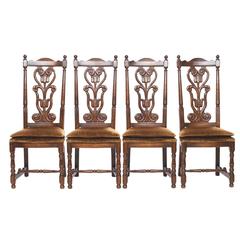 Set of Four Vintage Side Chairs