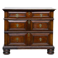 18th Century Yew Wood Chest of Drawers