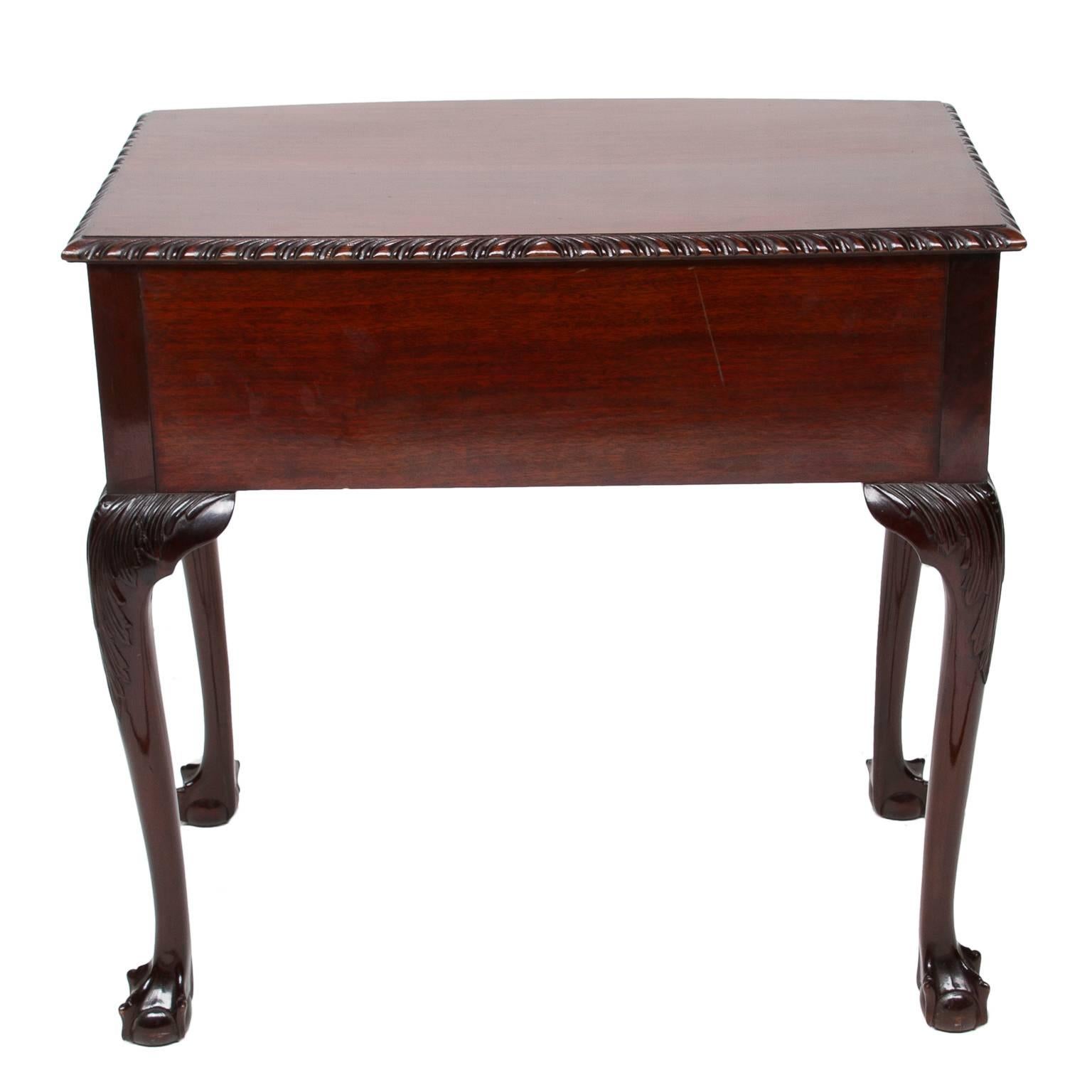 19th Century Chippendale Mahogany Silver Chest, Fitted with Silver 6