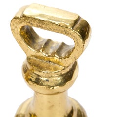 19th Century Pair of Brass Weights