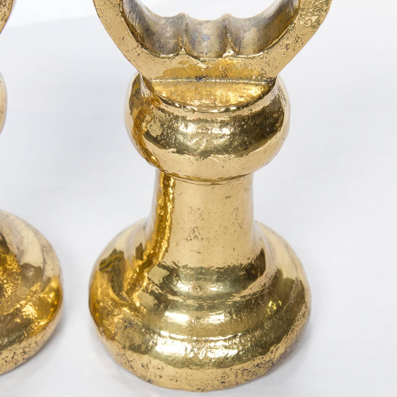 19th Century Pair of Brass Weights 1