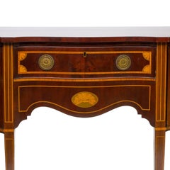 19th Century Sheraton Mahogany Inlaid Sideboard
