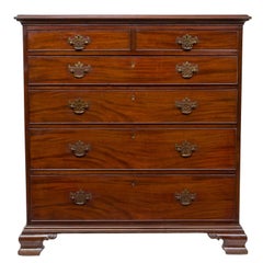 19th Century Chippendale Mahogany Chest of Drawers