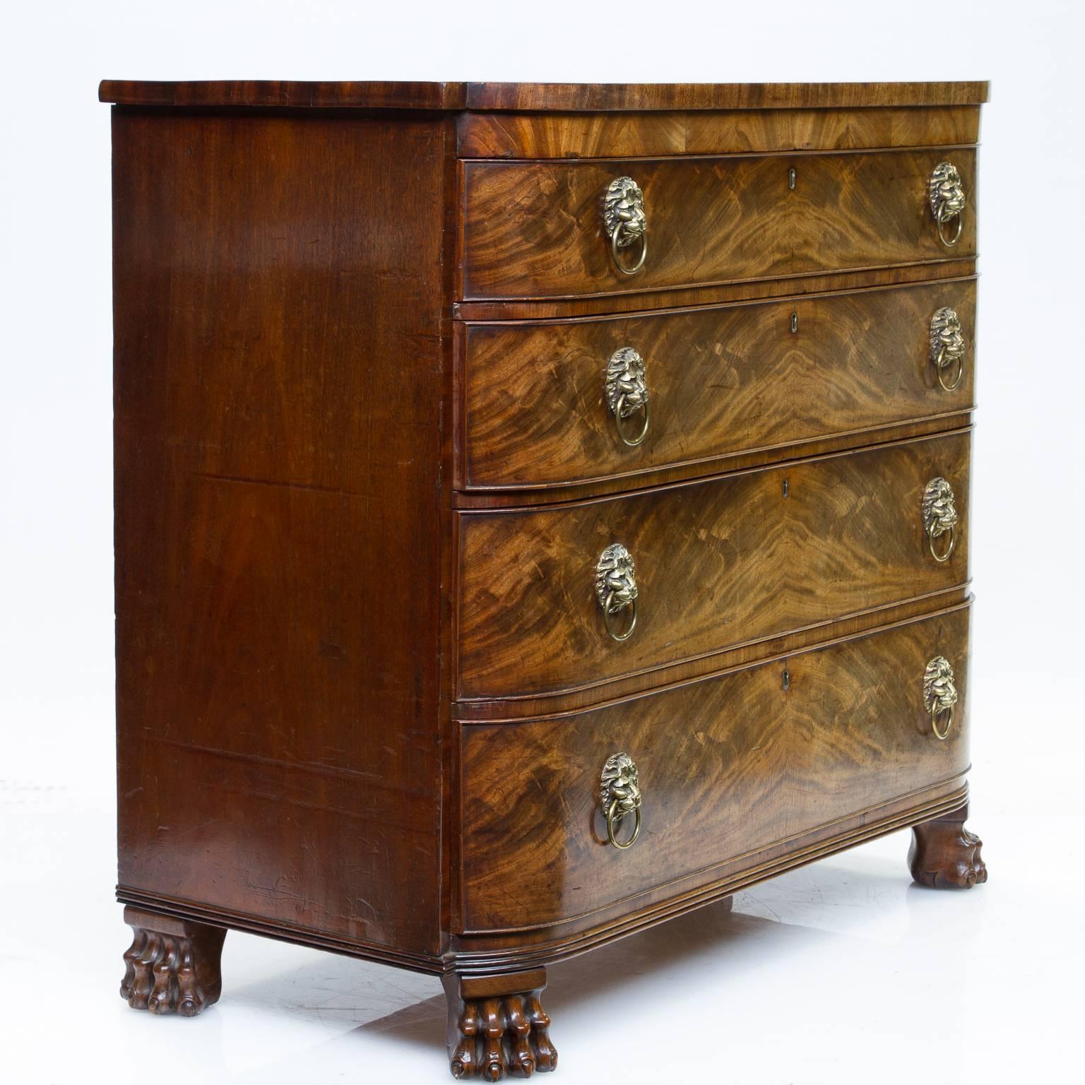 Woodwork Early 19th Century Scottish Chest of Drawers