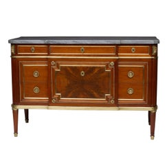Louis XVI Marble Top Commode