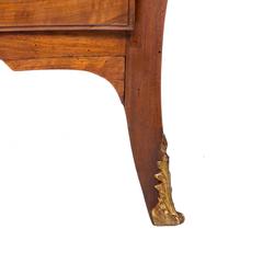 Louis XV Walnut Serpentine Front Commode