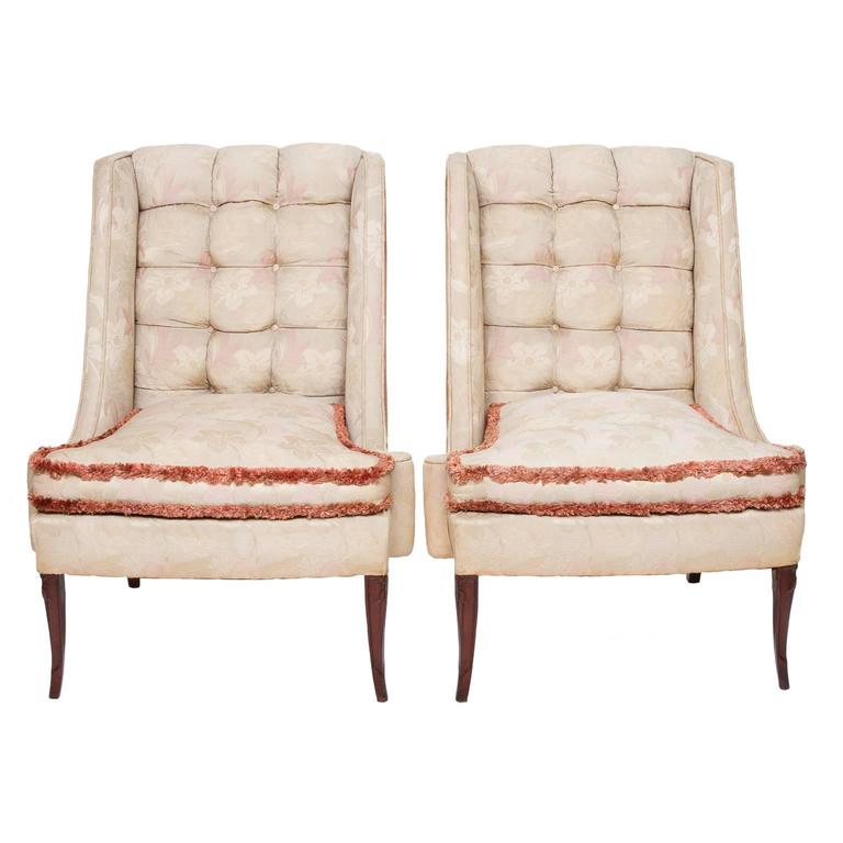 1930s Custom Vintage Shabby Chic Wing Chairs For Sale At 1stdibs 1930s Custom Vintage Shabby Chic Wing Chairs For Sale - 1930s Custom Vintage Shabby Chic Wing Chairs For Sale At 1stdibs