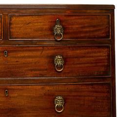Georgian Mahogany Bow Front Chest of Drawers, circa 1780