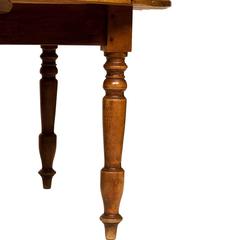 19th Century Cherrywood Round Dining Table