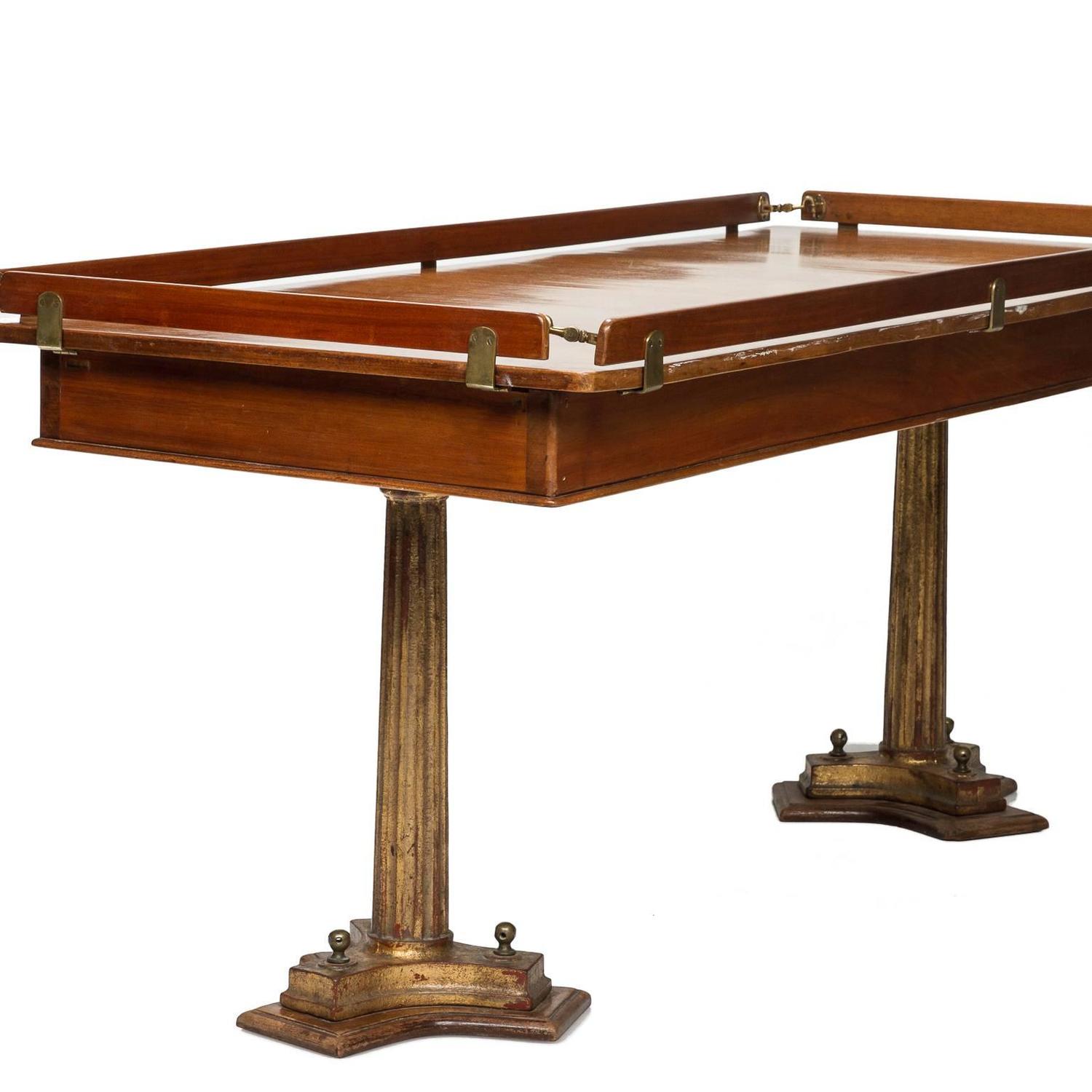 Vintage Yacht Table from Europe at 1stdibs