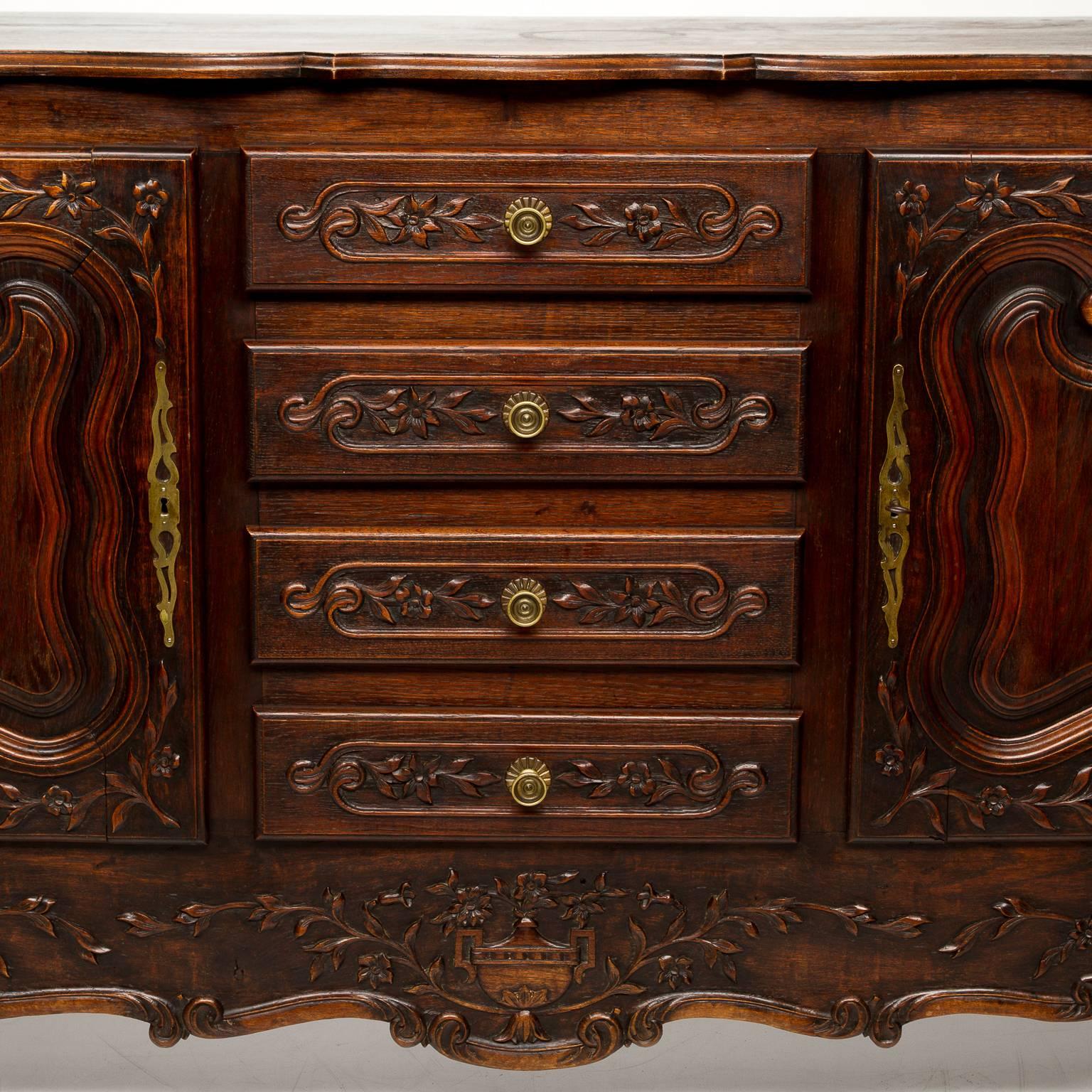 Louis XV French Provincial Buffet from the 19th Century