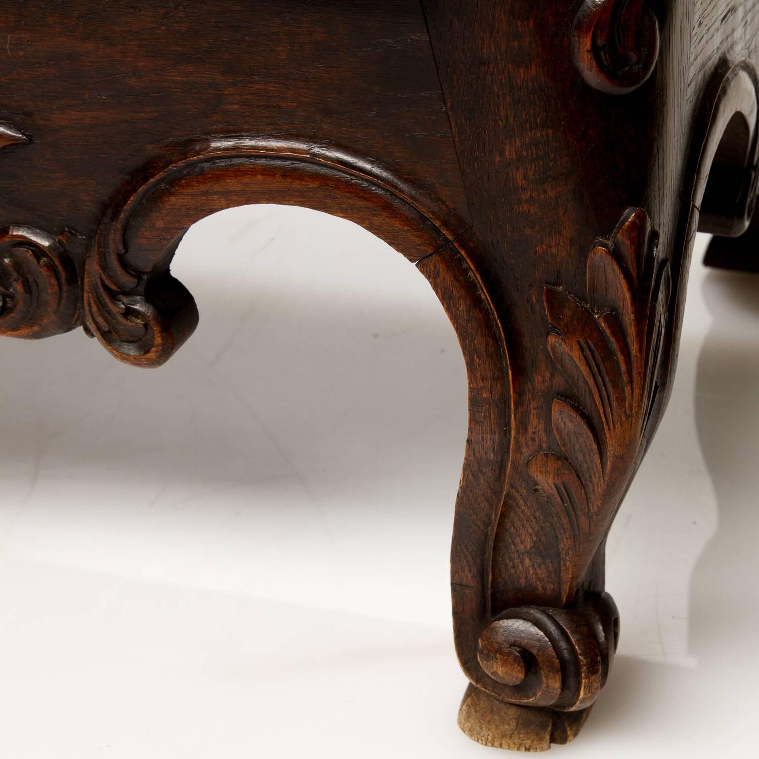 Elm French Provincial Buffet from the 19th Century