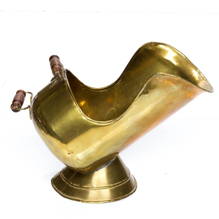 Vintage Brass Coal Scuttle at 1stdibs