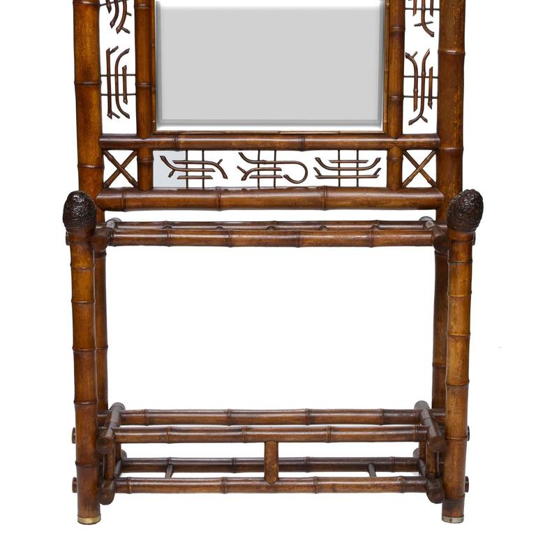 Bamboo Hall Tree at 1stDibs