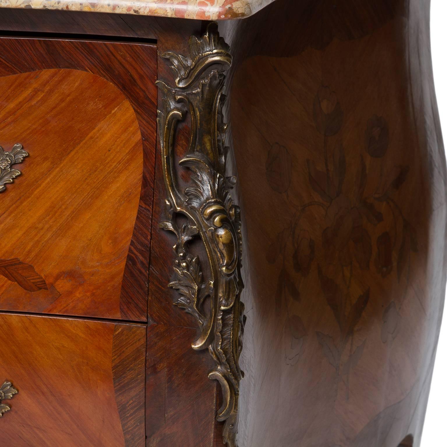 French 19th Century Louis XV Bombay Commode