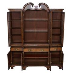 English Walnut Breakfront