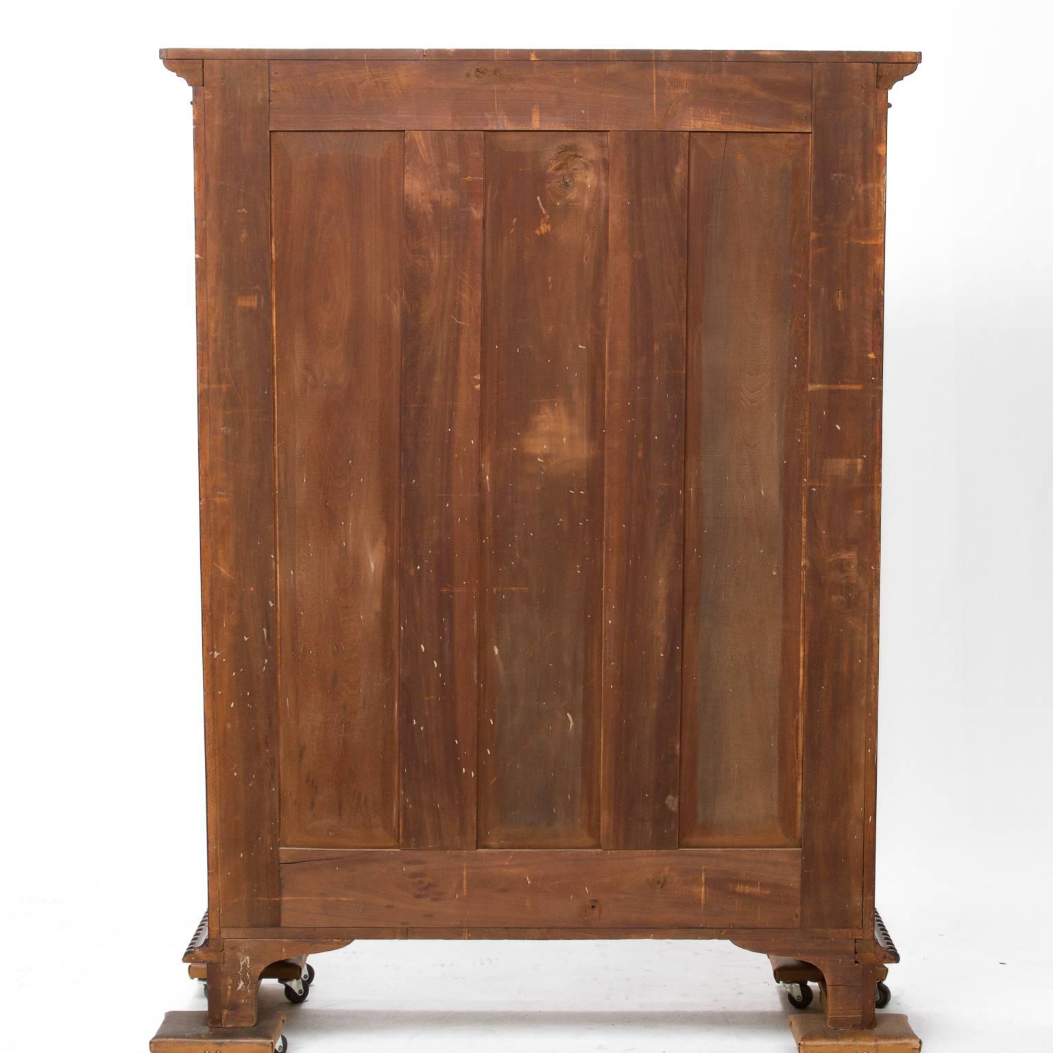 Mahogany 19th Century English Display Cabinet