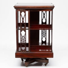 1920s English Revolving Bookstand