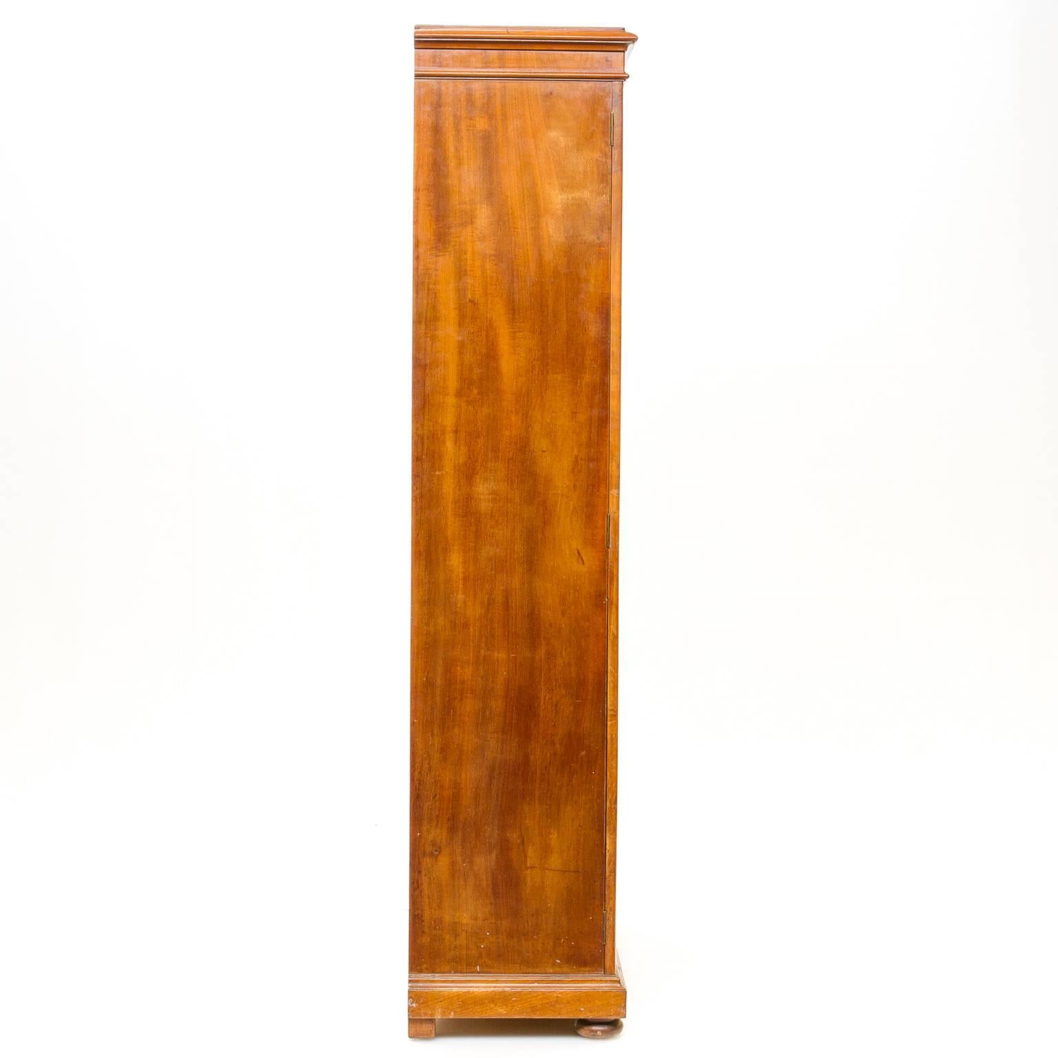 English Mahogany File Cabinet 1