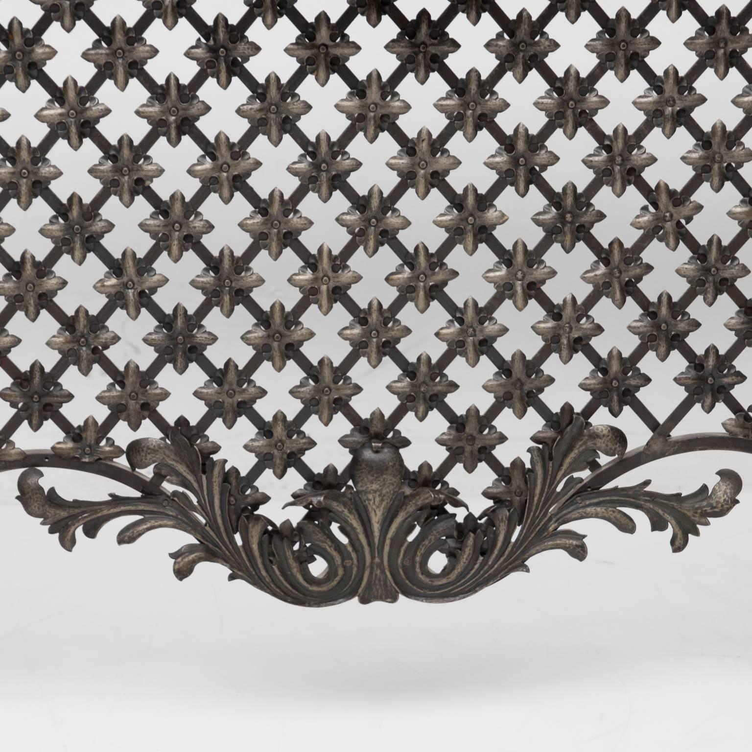 20th Century French Iron Console 