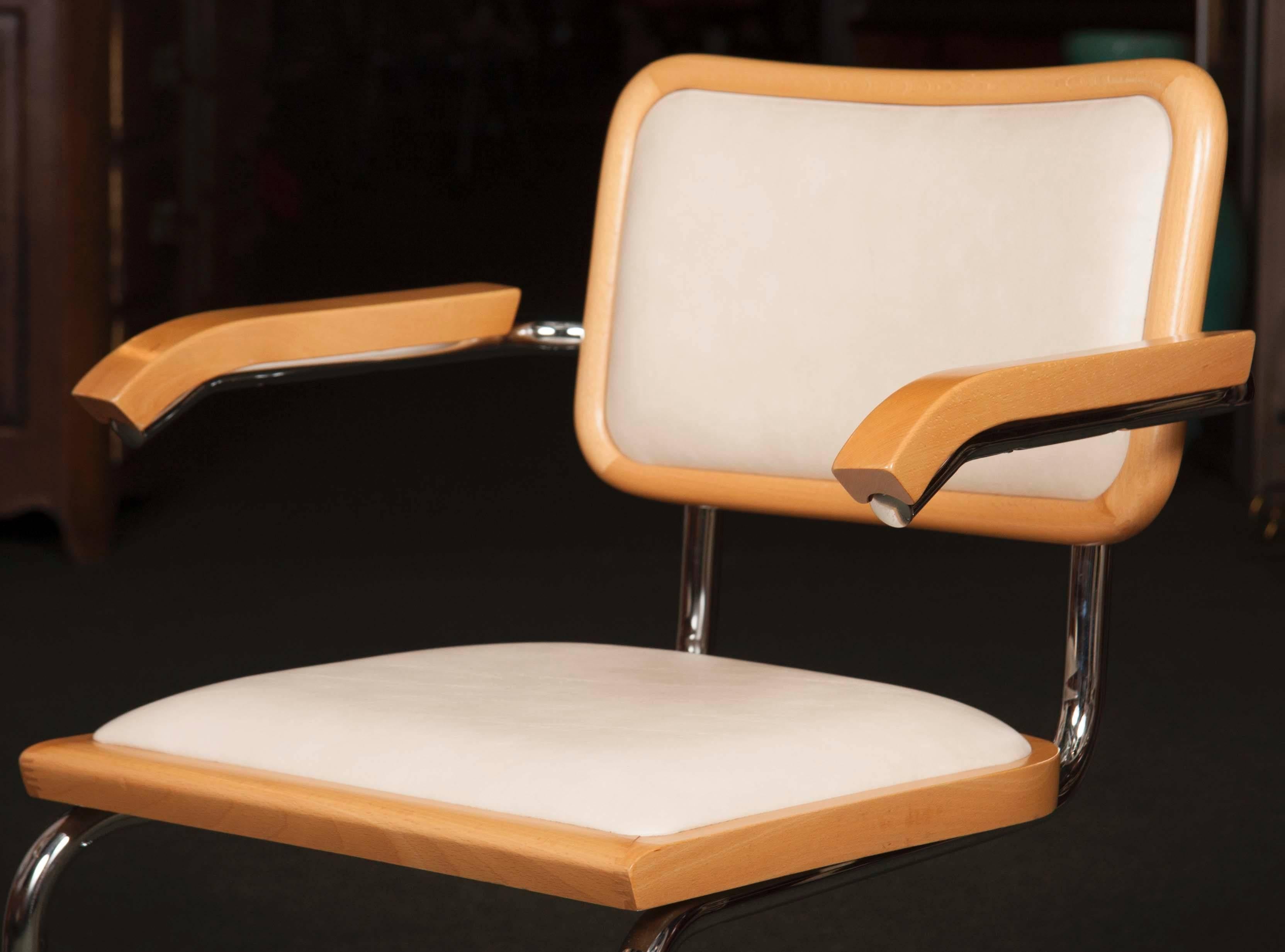 Mid-Century Modern Set of Four Marcel Breuer 