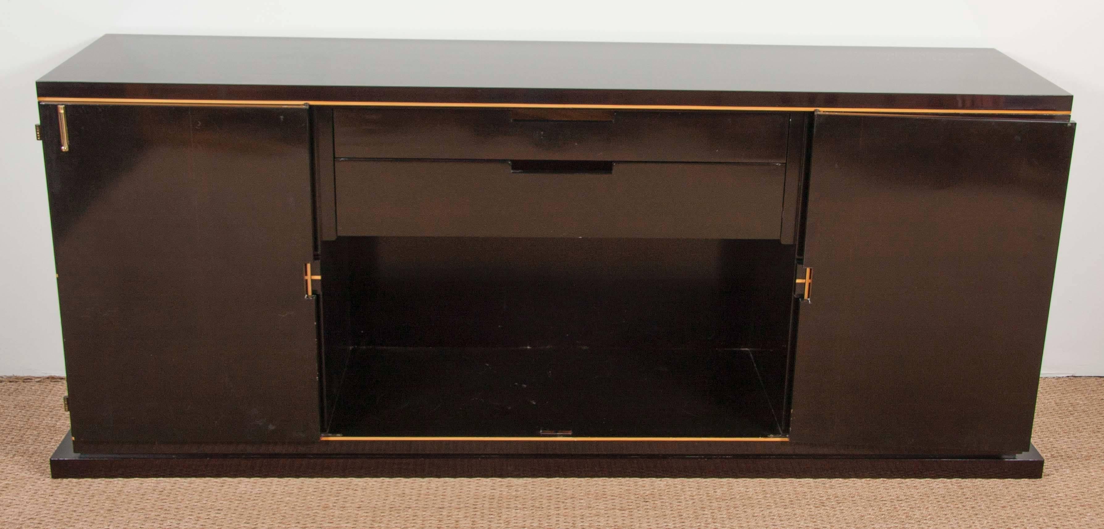 American Beautifully Lacquered Sideboard by Tommi Parzinger