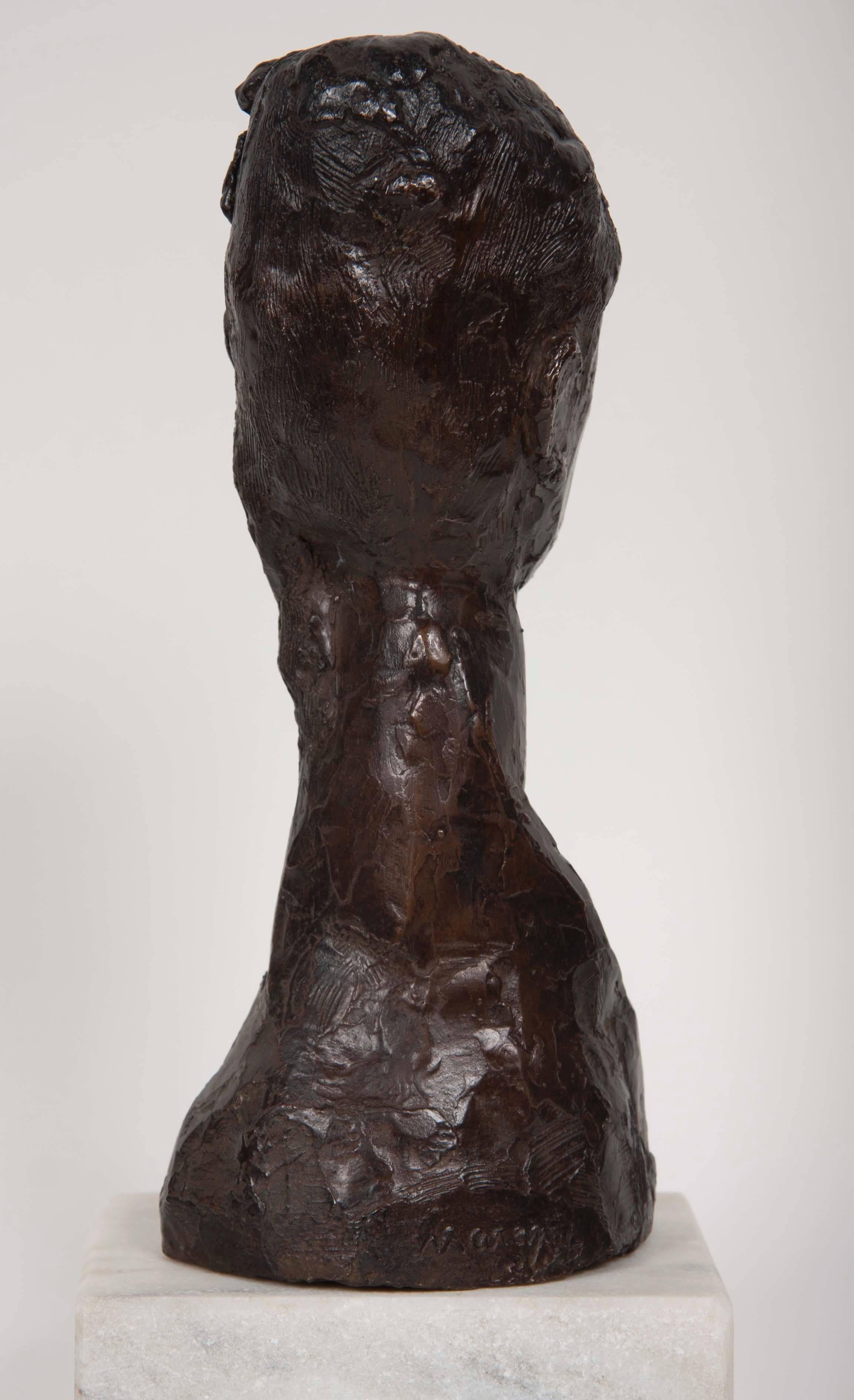 Cast Bronze Sculpture by Irving Marantz
