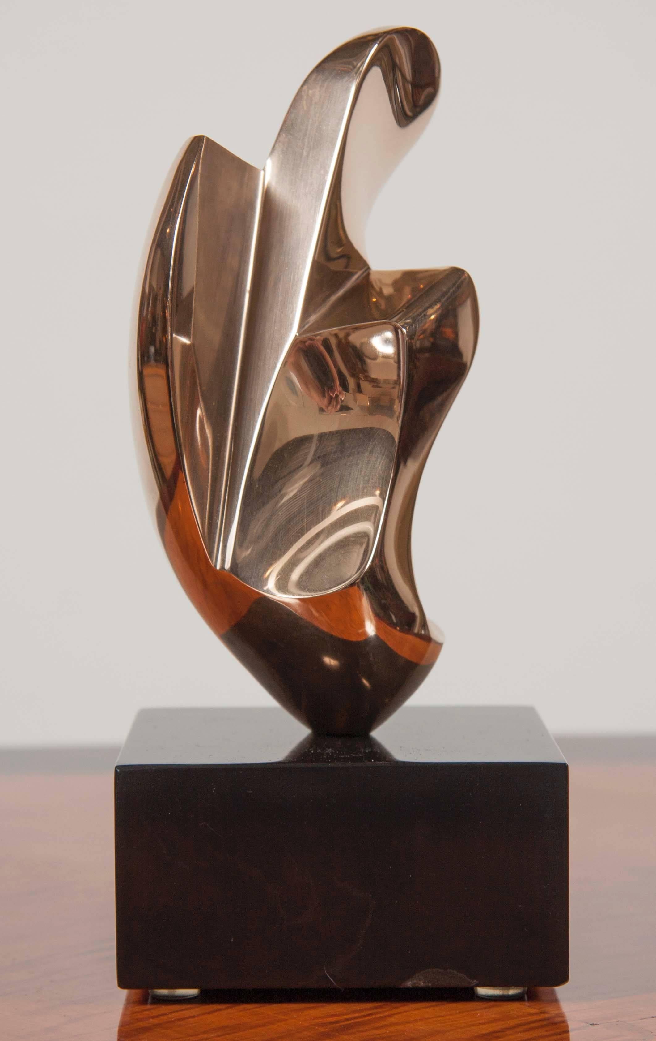 An interesting bronze sculpture by Antonio Grediaga Kieff. Signed 