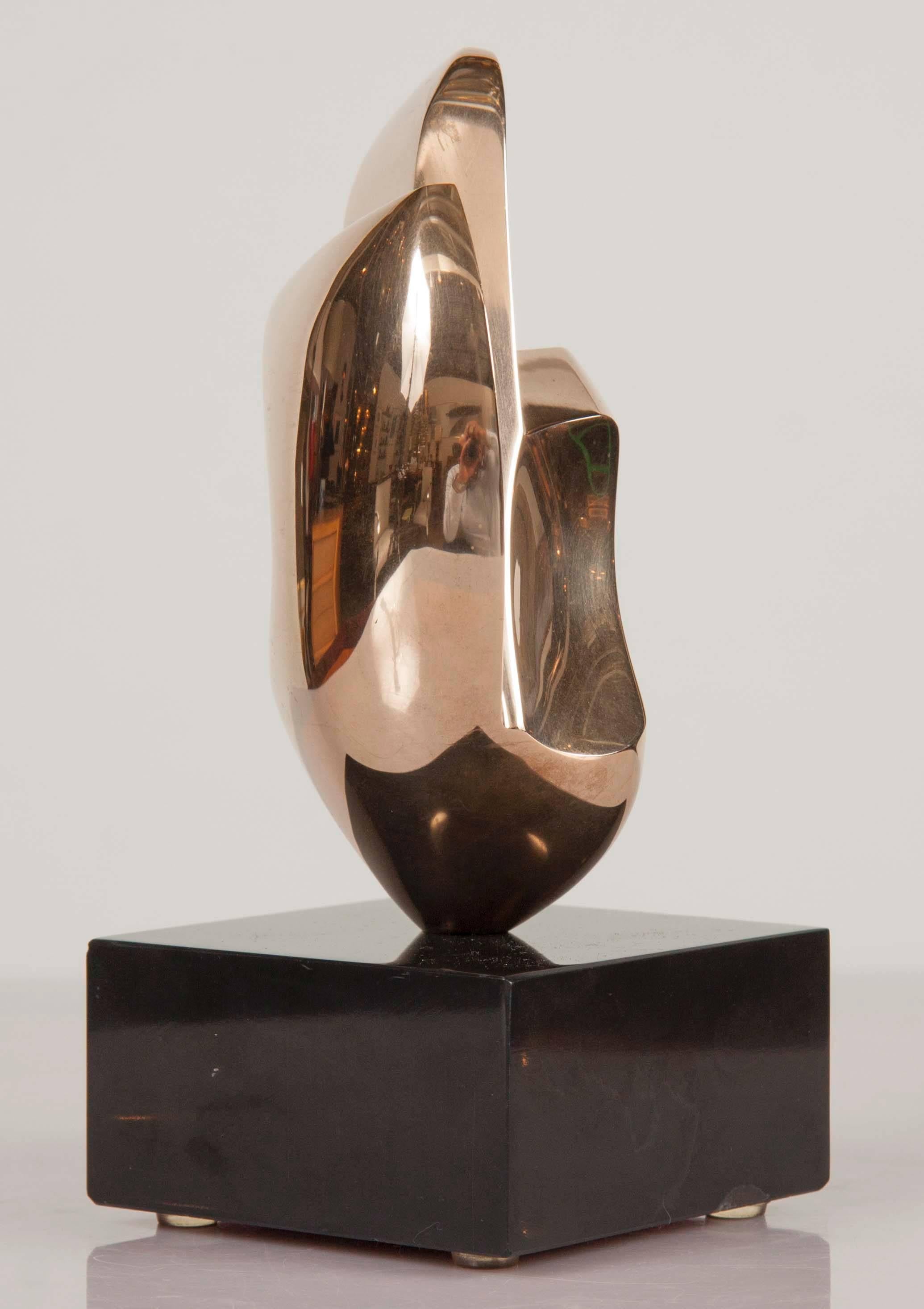 Bronze Abstract Sculpture by Antonio Grediaga Kieff, Signed and Numbered 5/9 1