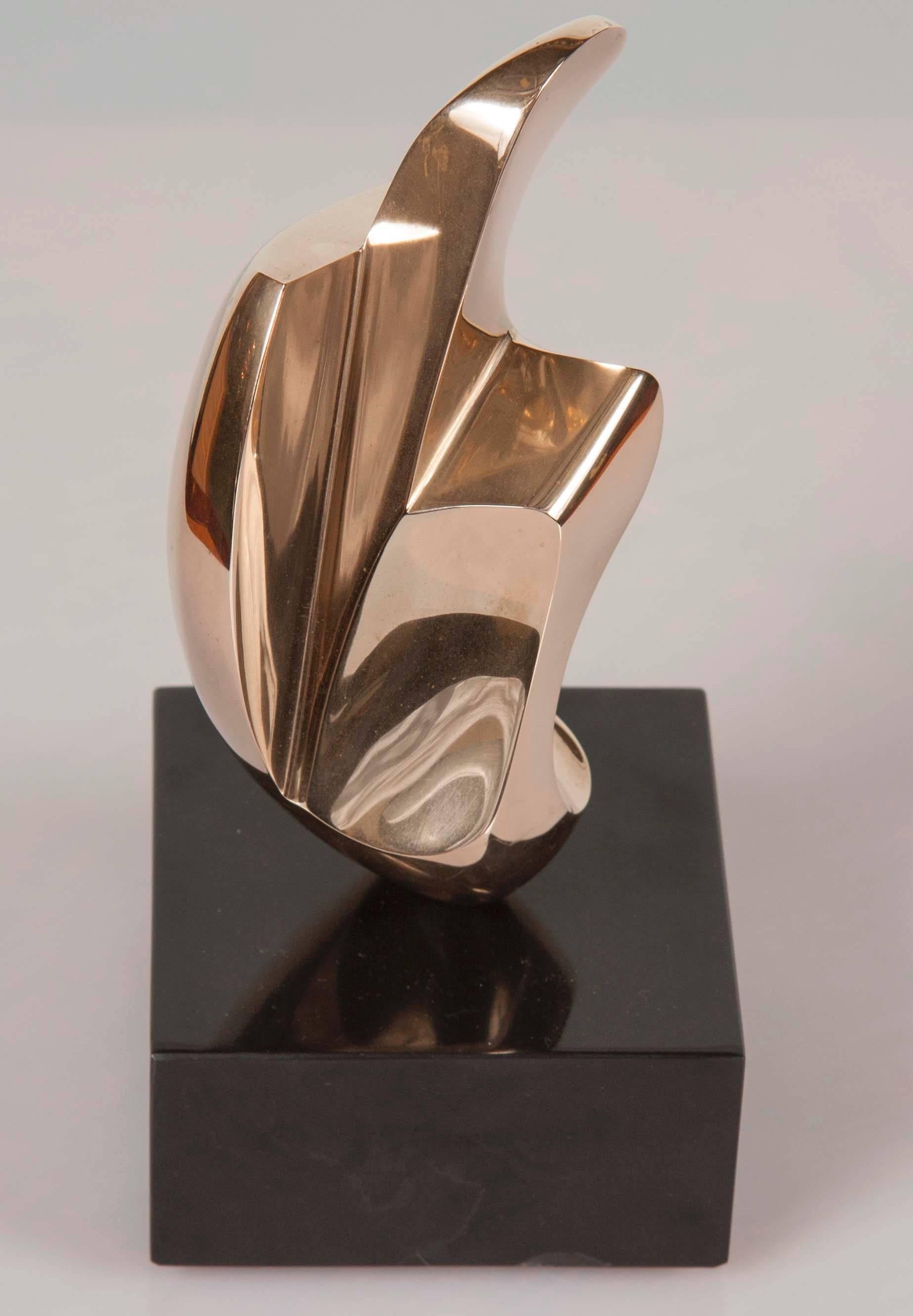 Bronze Abstract Sculpture by Antonio Grediaga Kieff, Signed and Numbered 5/9 2