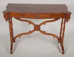 Pair of 19th Century Maple Consoles