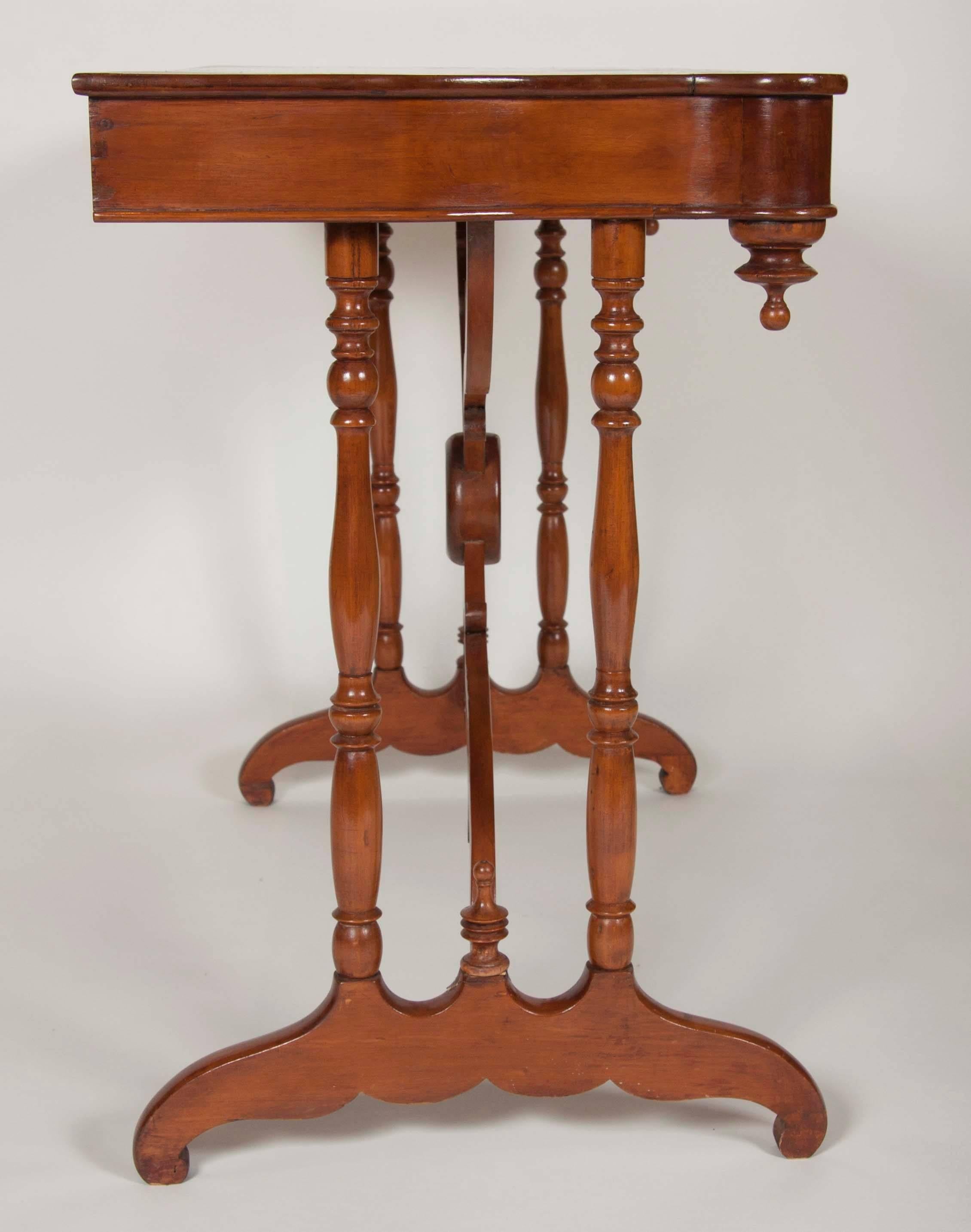Pair of 19th Century Maple Consoles In Excellent Condition In Stamford, CT