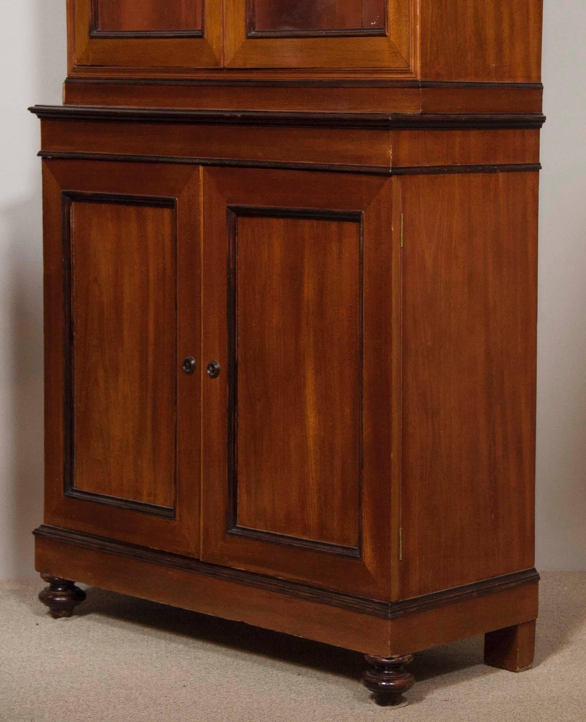 Pair of 19th Century Regency Cabinets 1