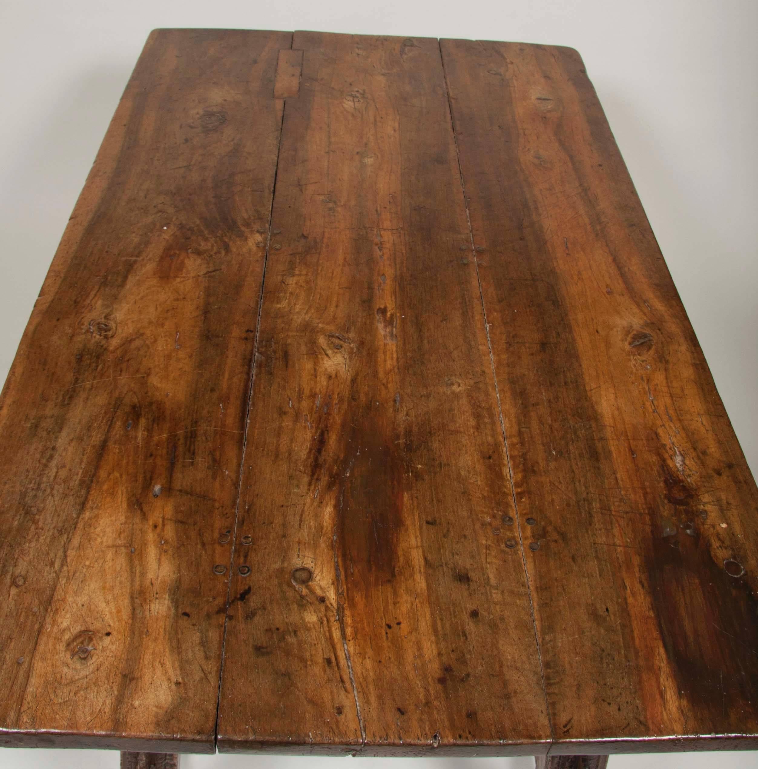 Continental Oak Trestle Table 6
