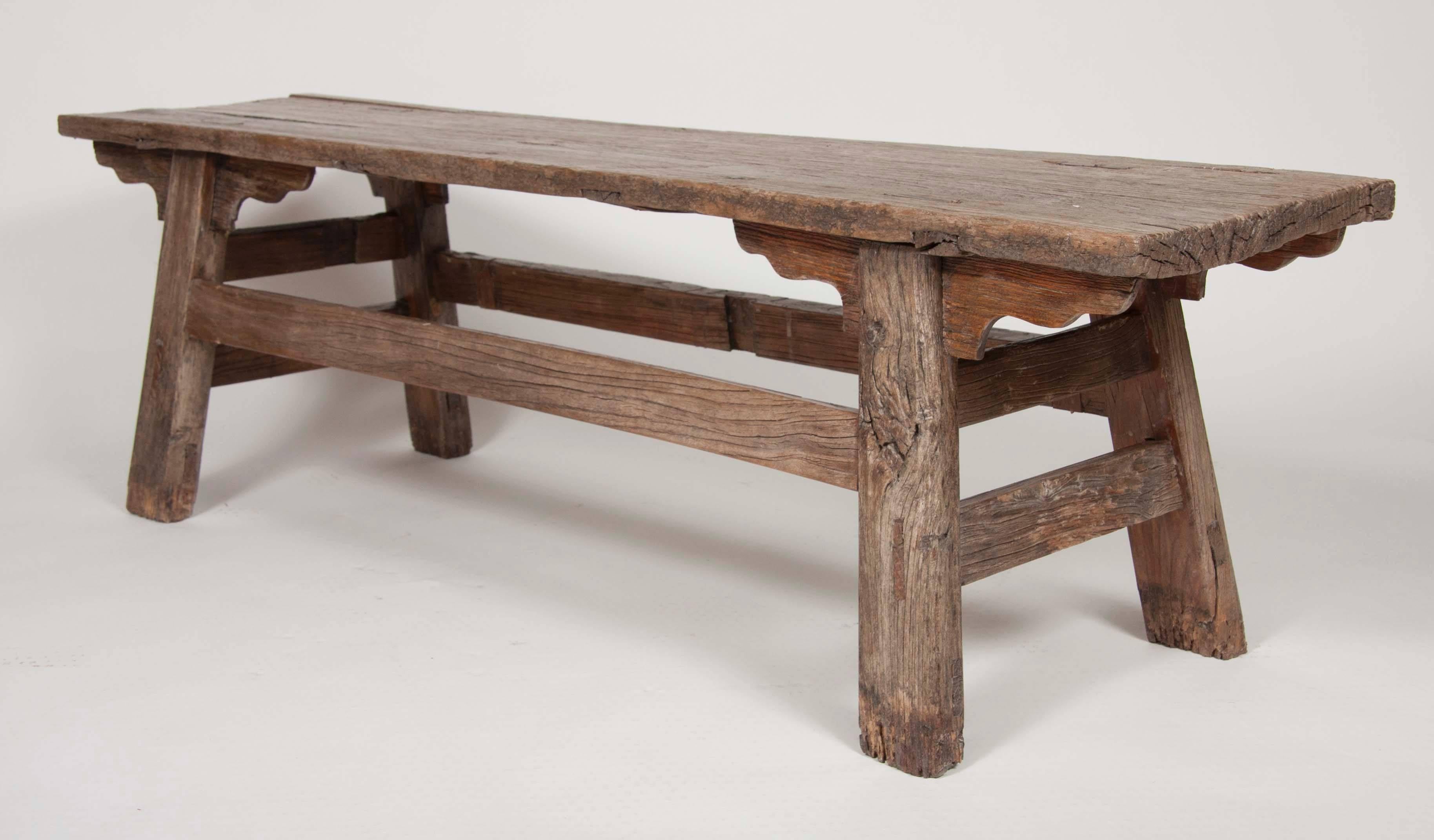 19th Century Pair of French Rustic Benches