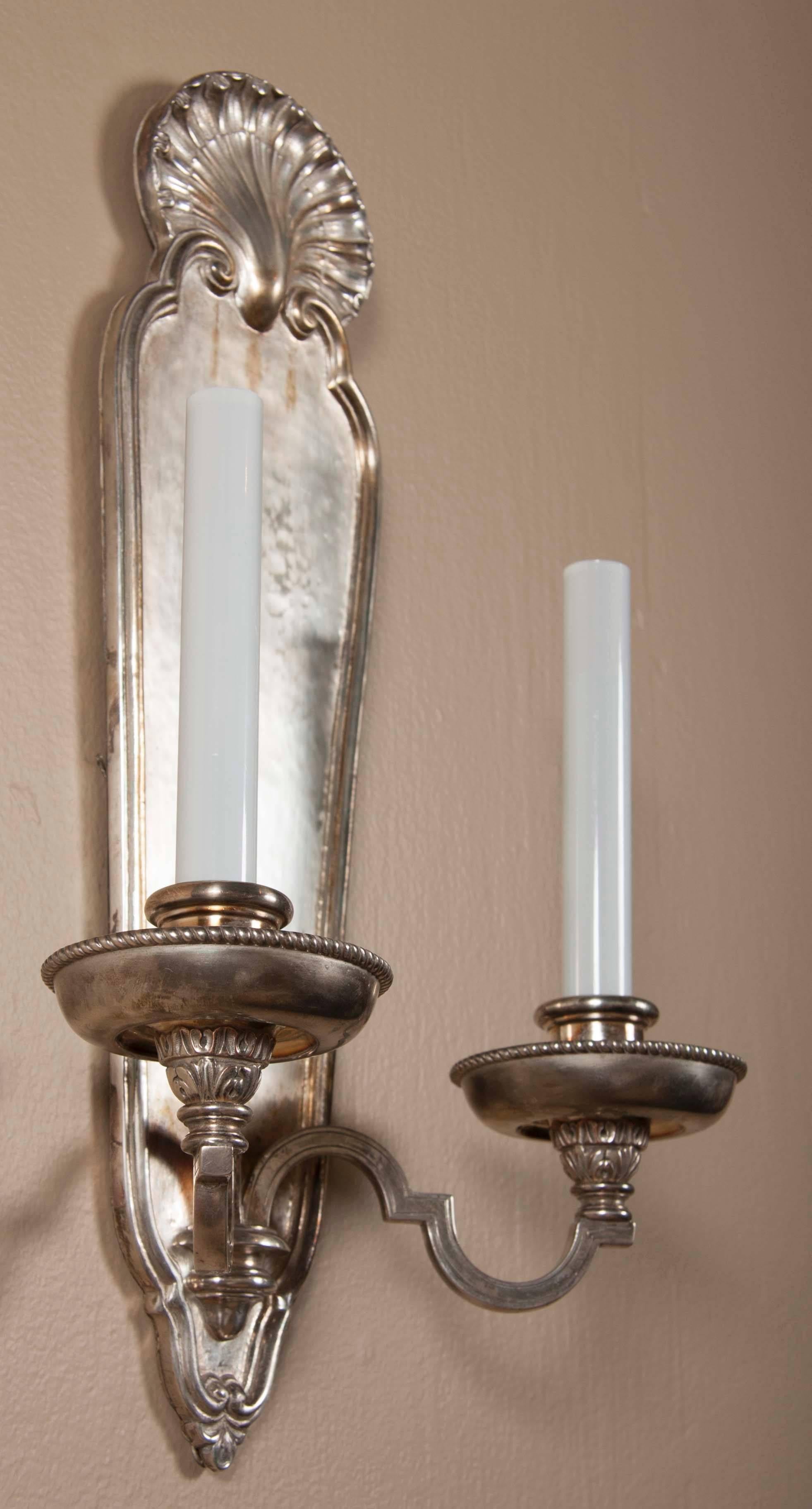 Pair of E.F Caldwell Wall Sconces In Excellent Condition In Stamford, CT