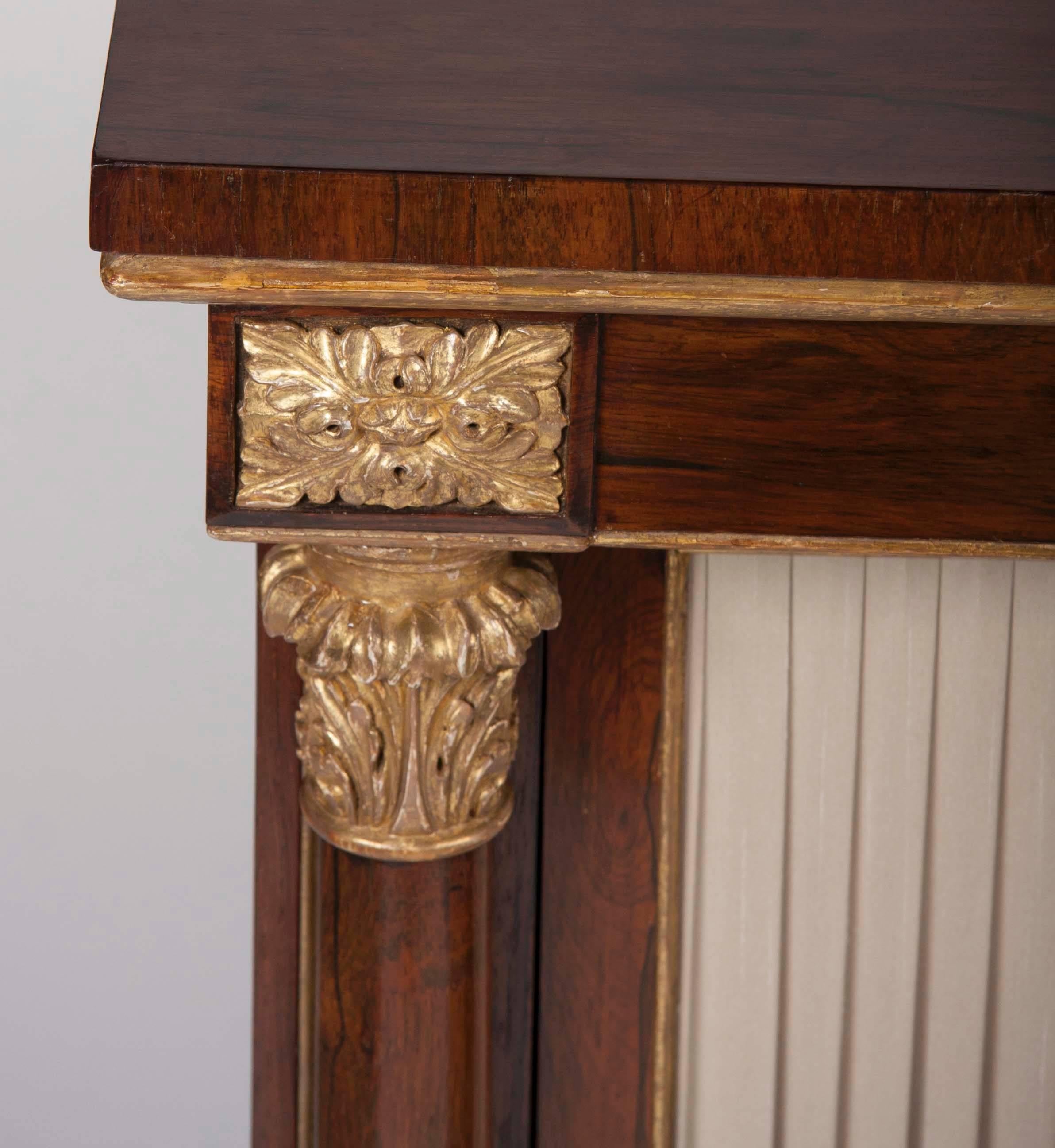 English Regency Rosewood Credenza 3