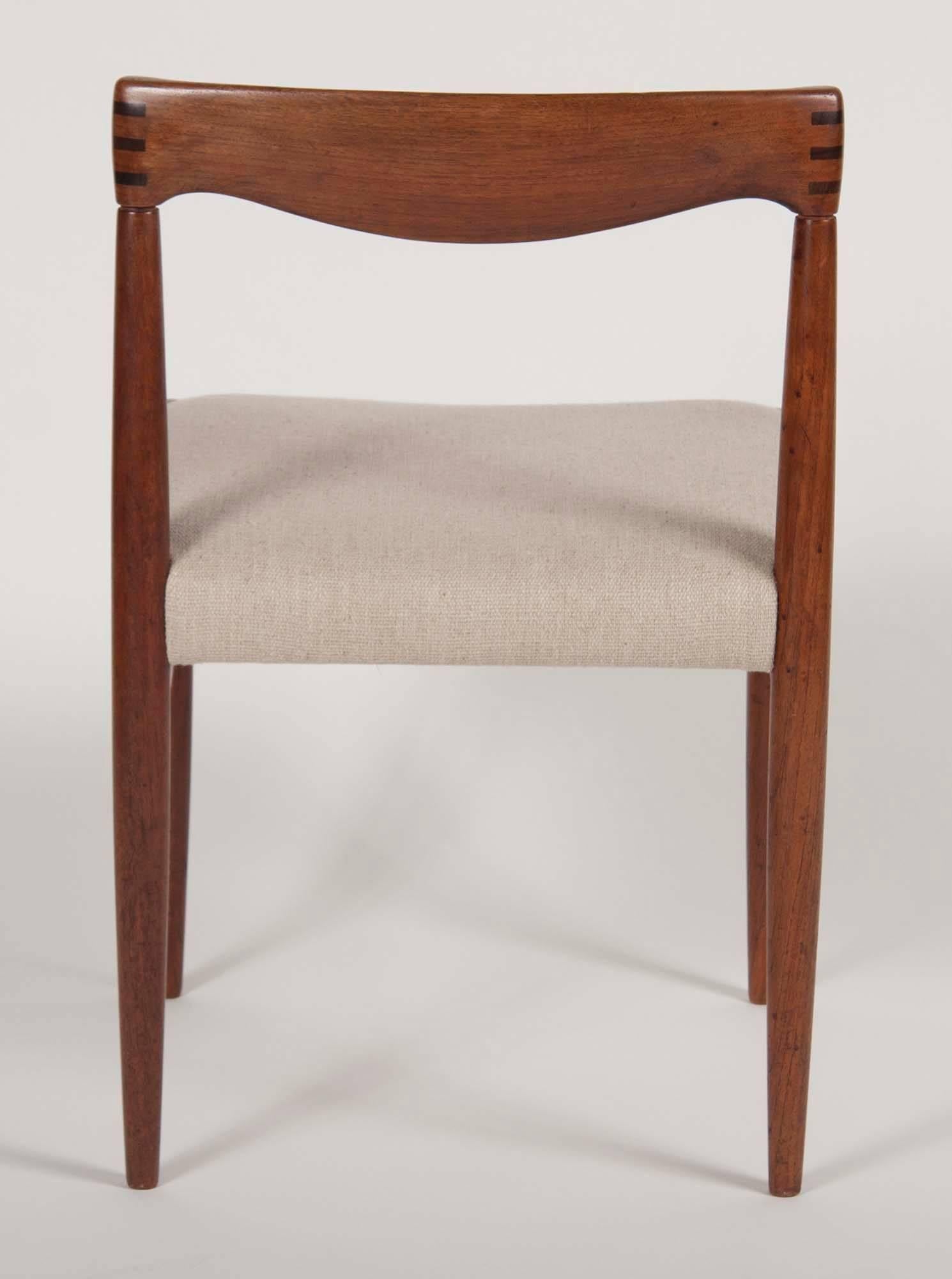Set of Four H. W. Klein for Bramin Dining Chairs In Good Condition In Stamford, CT