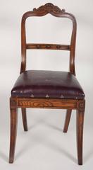 Set of Eleven Oak English Dining Chairs